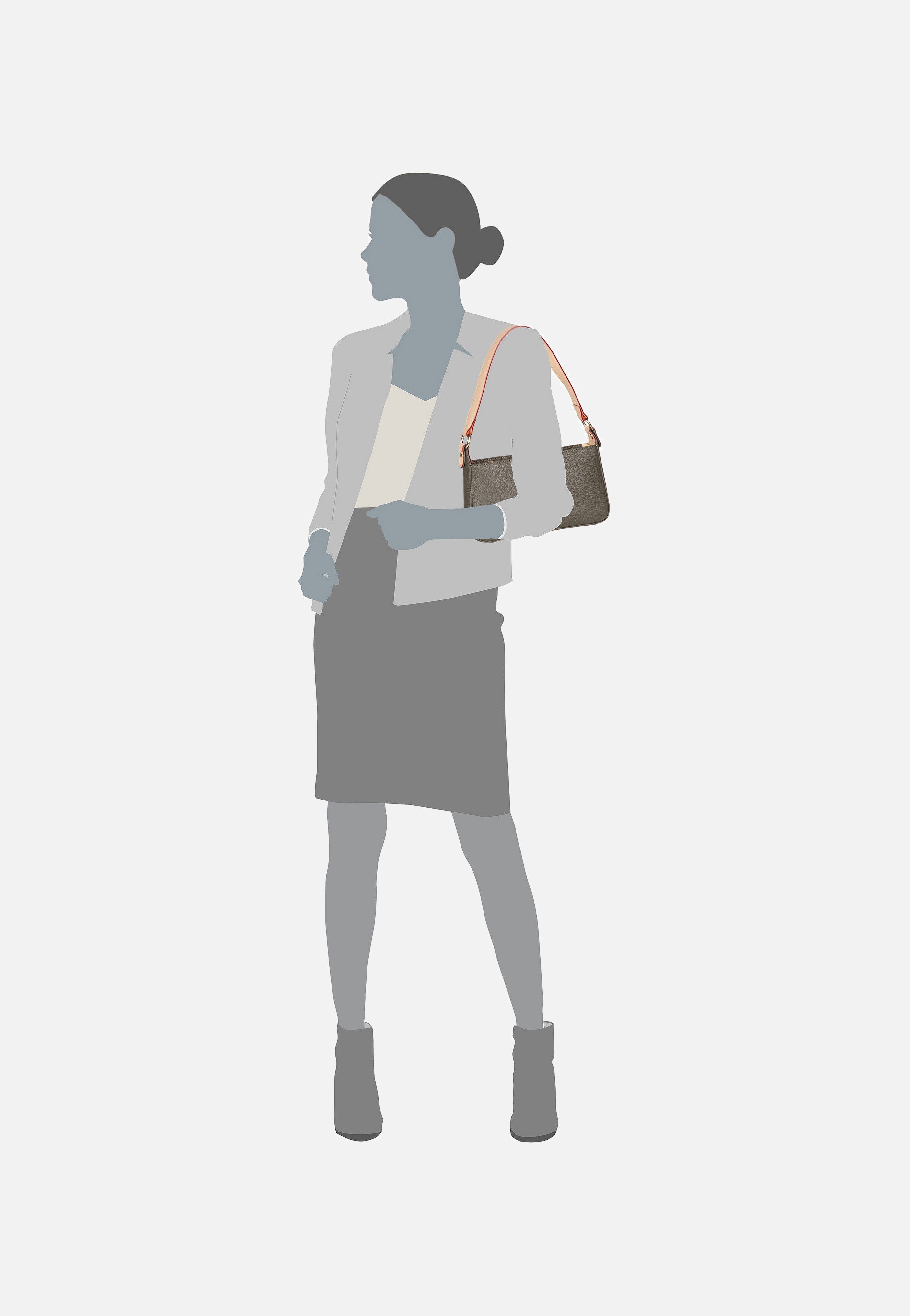 Bugatti - Ella Small 6642 Olive - Shoulder Bag | Women-Image