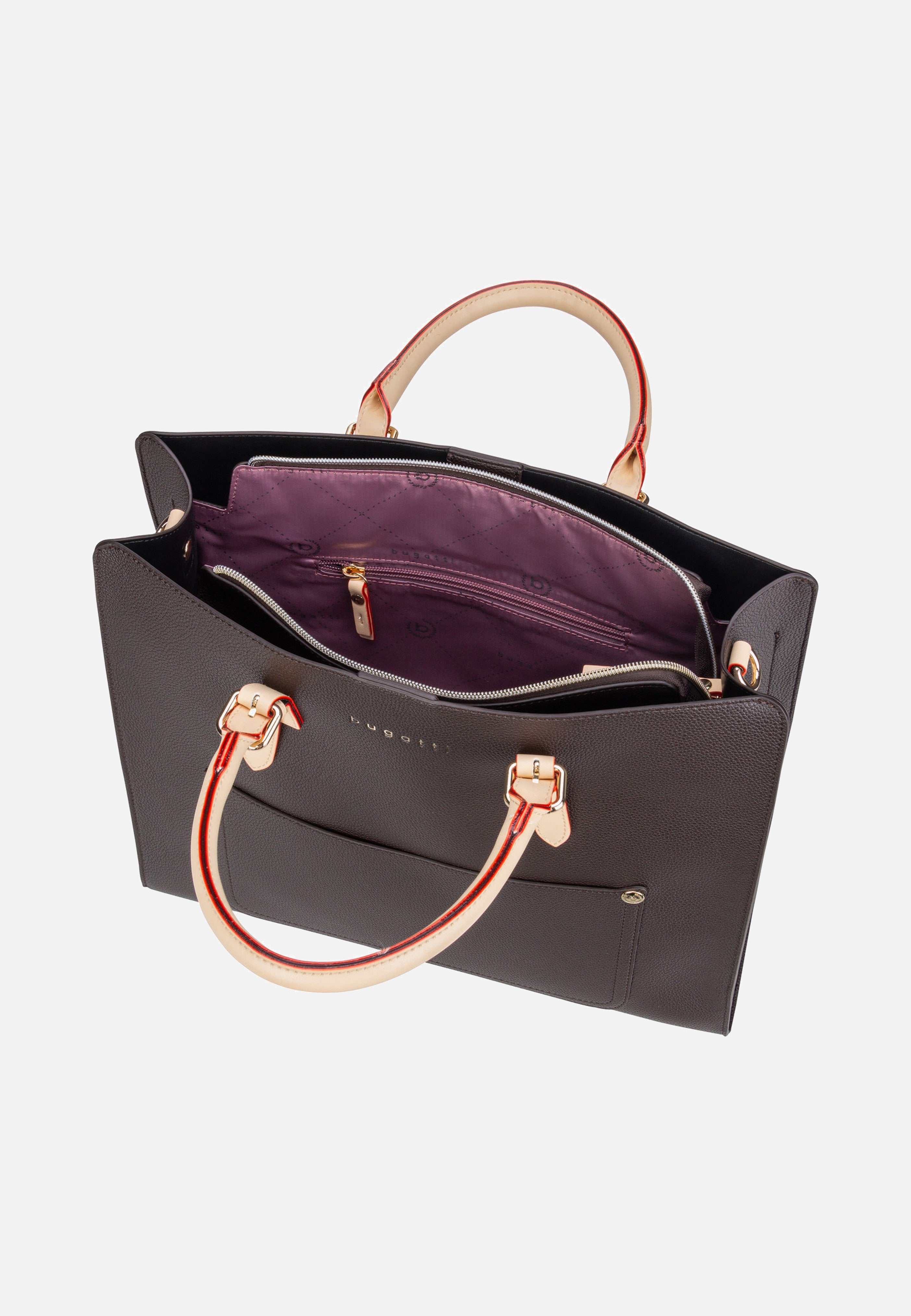 Bugatti - Ella Top Handle L Dunkelbraun - Tote Bag | Women-Image