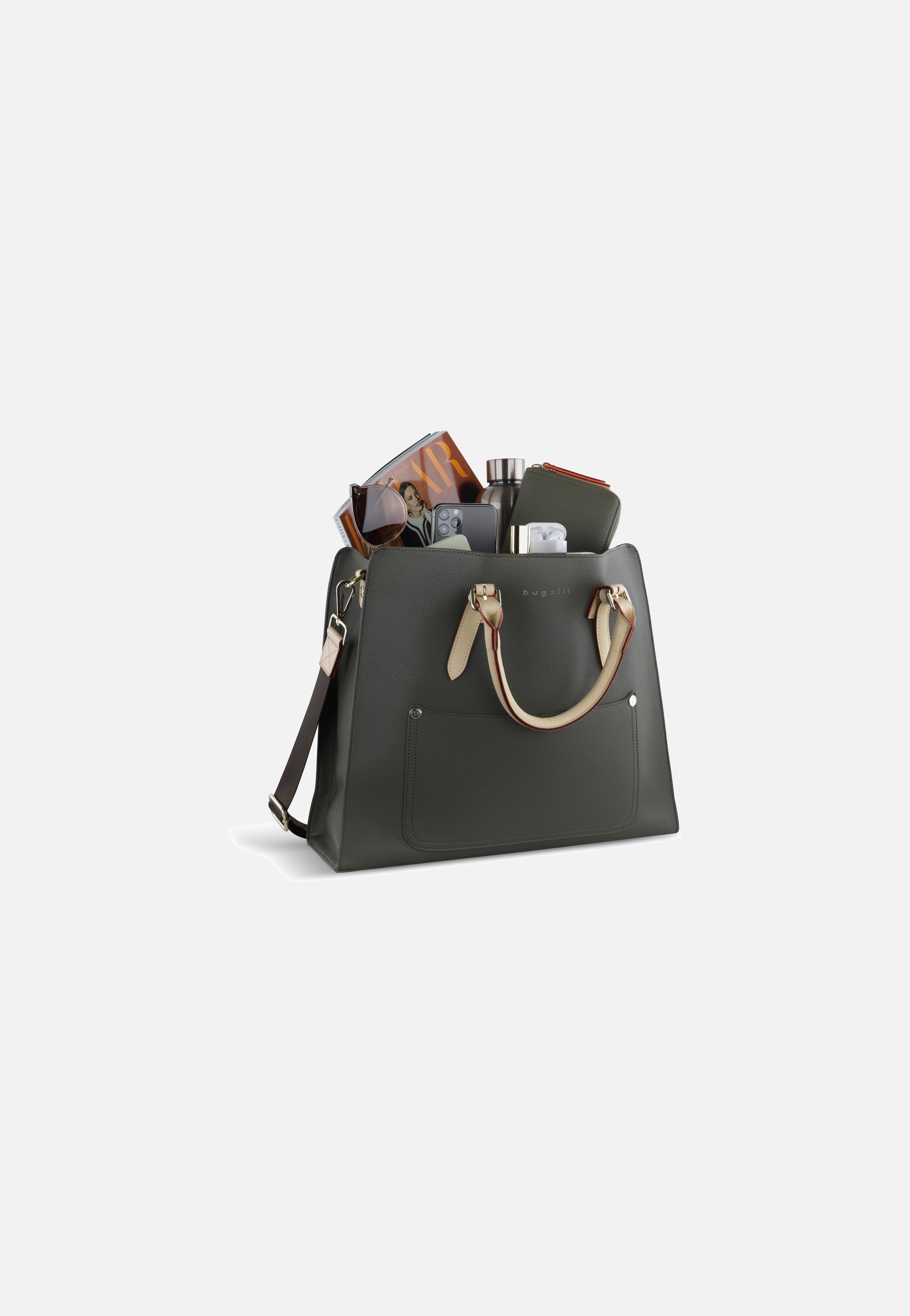Bugatti - Ella Top Handle L Olive - Tote Bag | Women-Image
