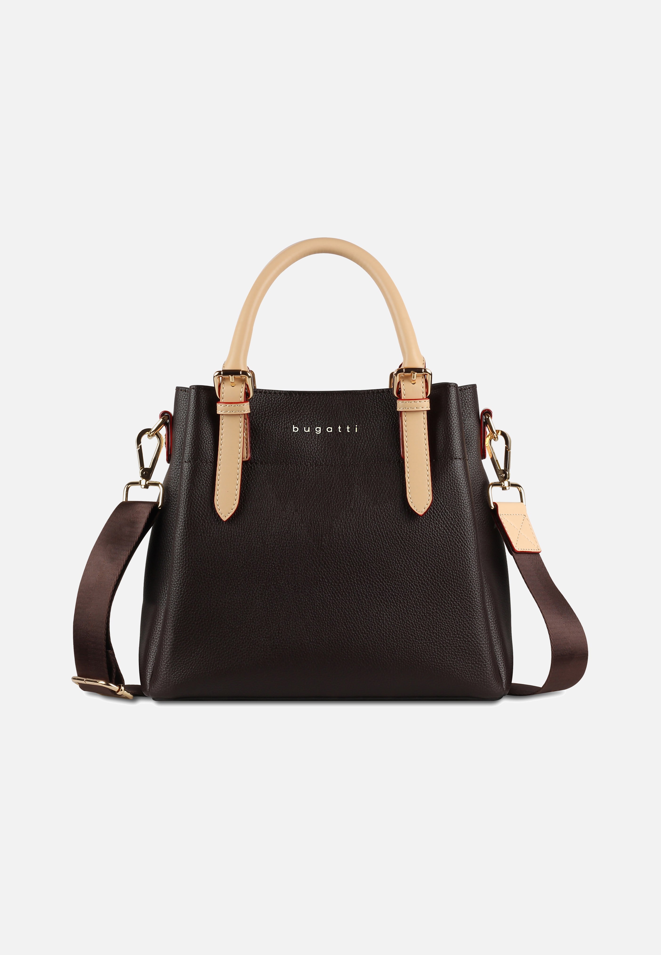Bugatti - Ella Top Handle M Dunkelbraun - Handle Bag | Women-Image