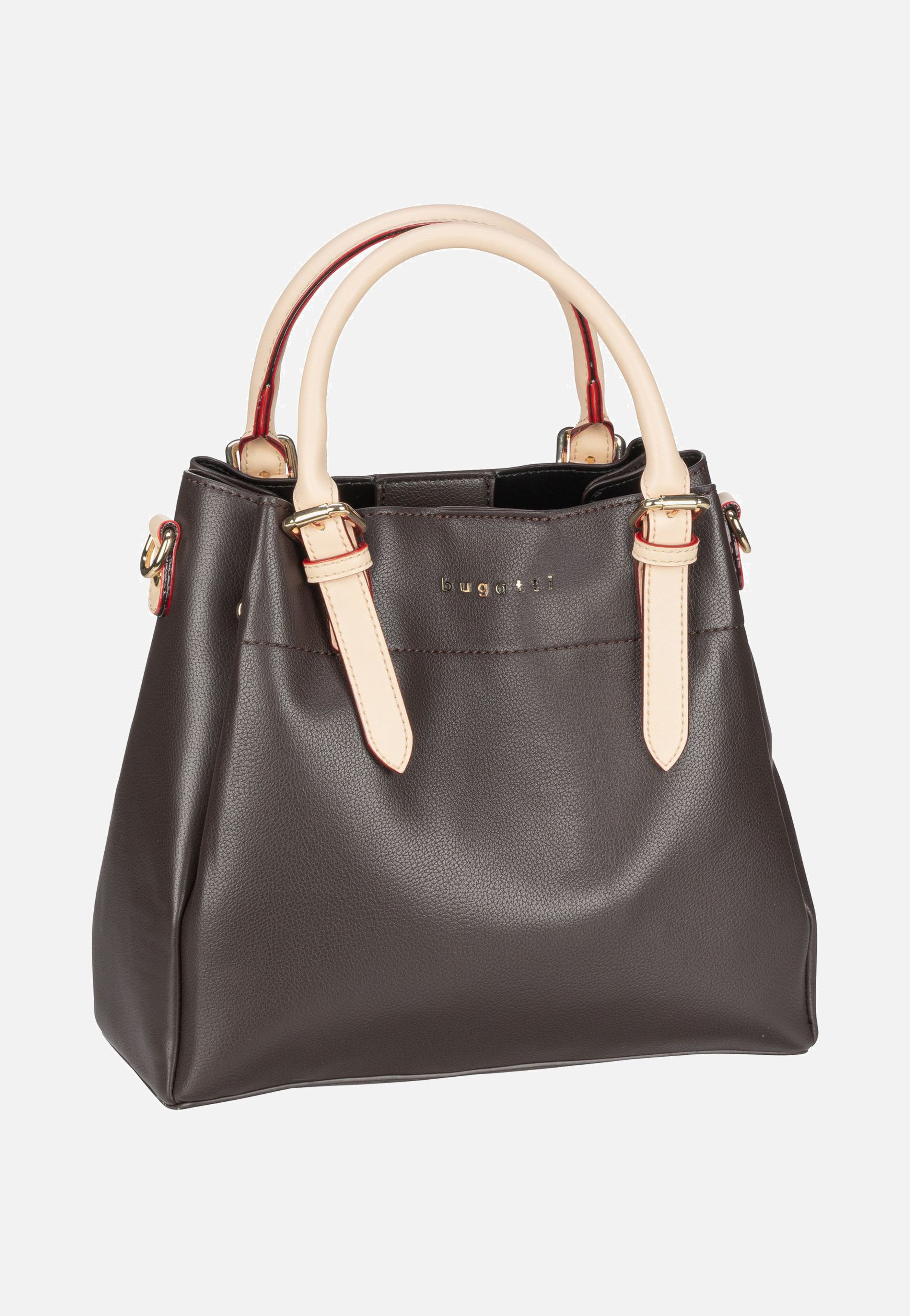 Bugatti - Ella Top Handle M Dunkelbraun - Handle Bag | Women-Image