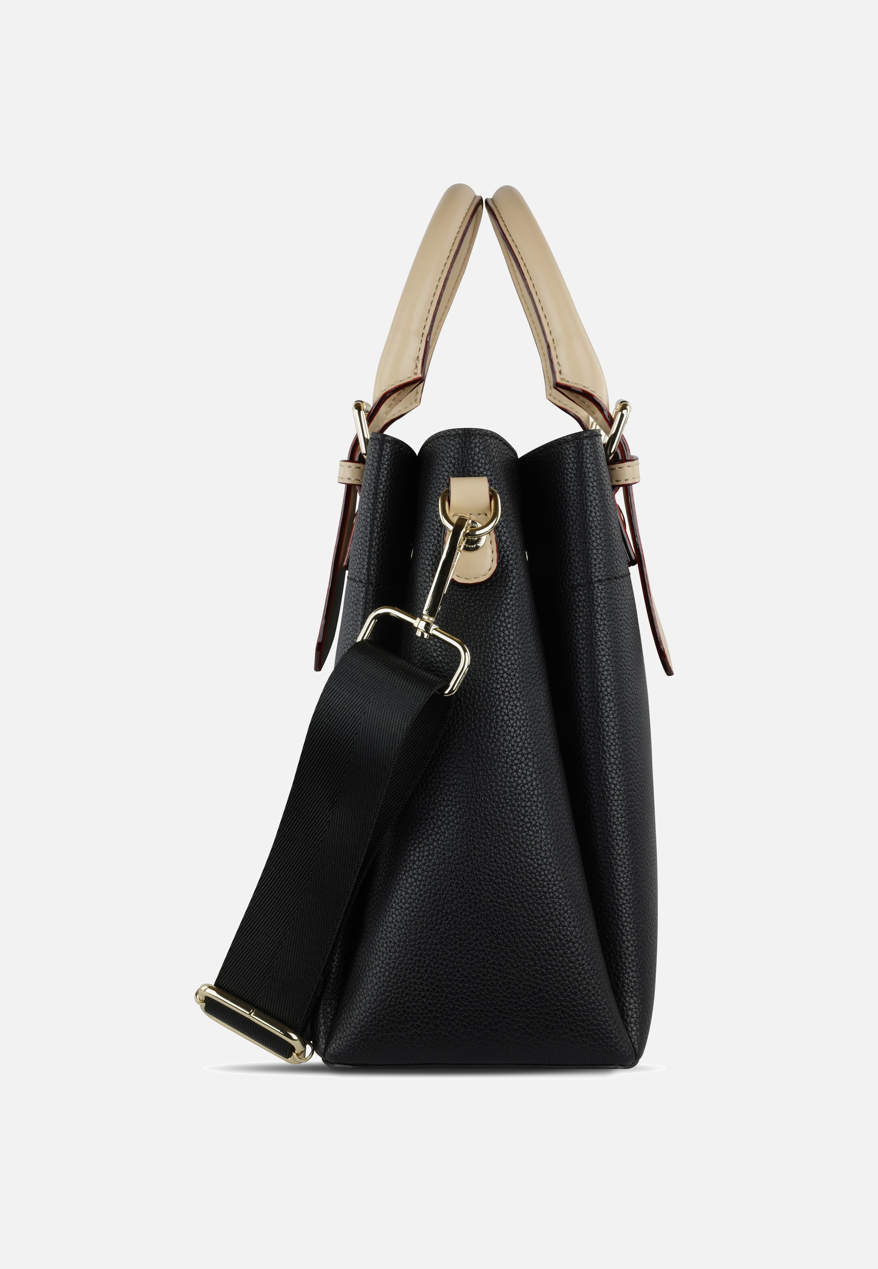 Bugatti - Ella Top Handle M Schwarz - Handle Bag | Women-Image