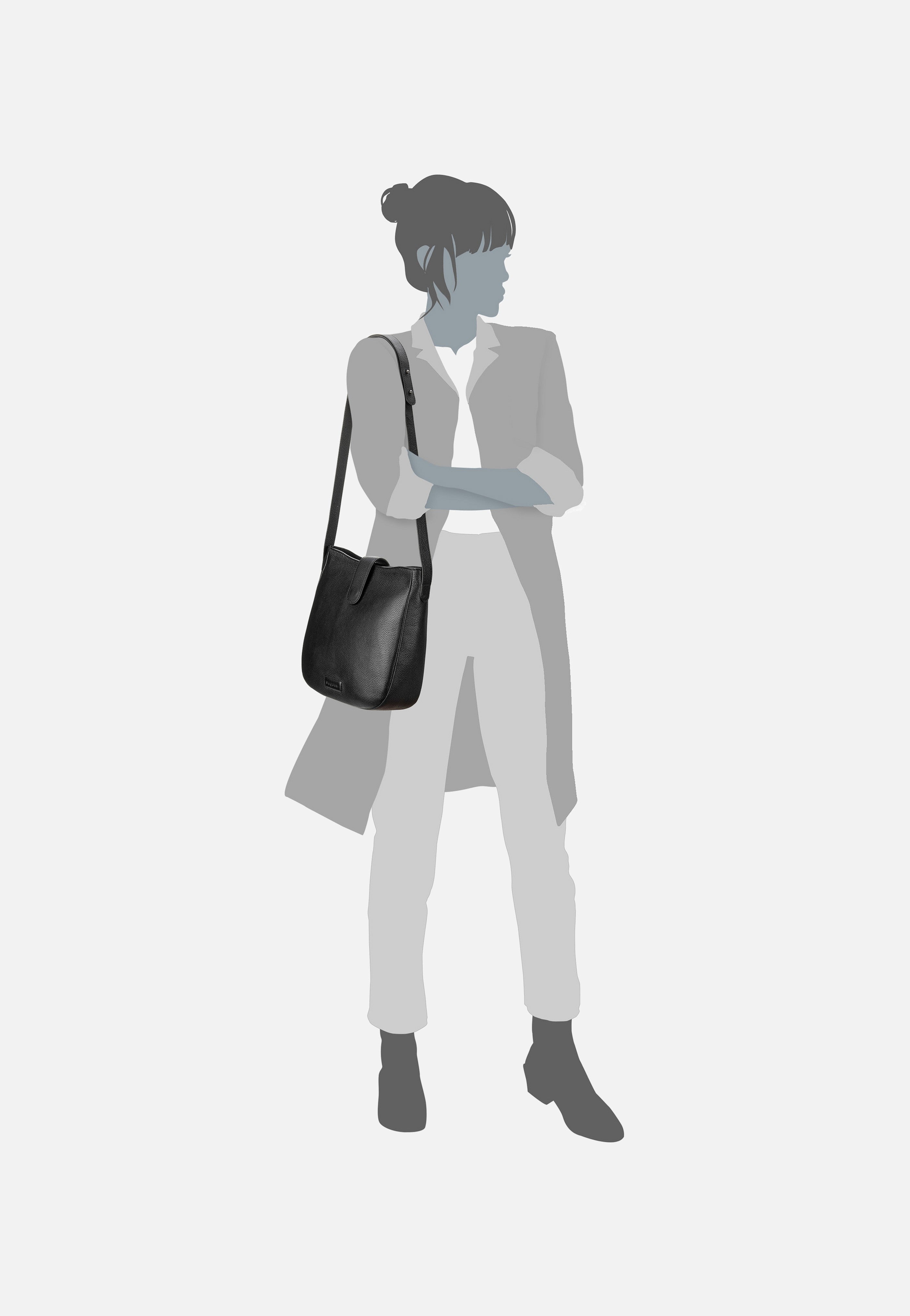 Bugatti - Elsa Ladies Bag II Schwarz - Pouch Bag | Women-Image