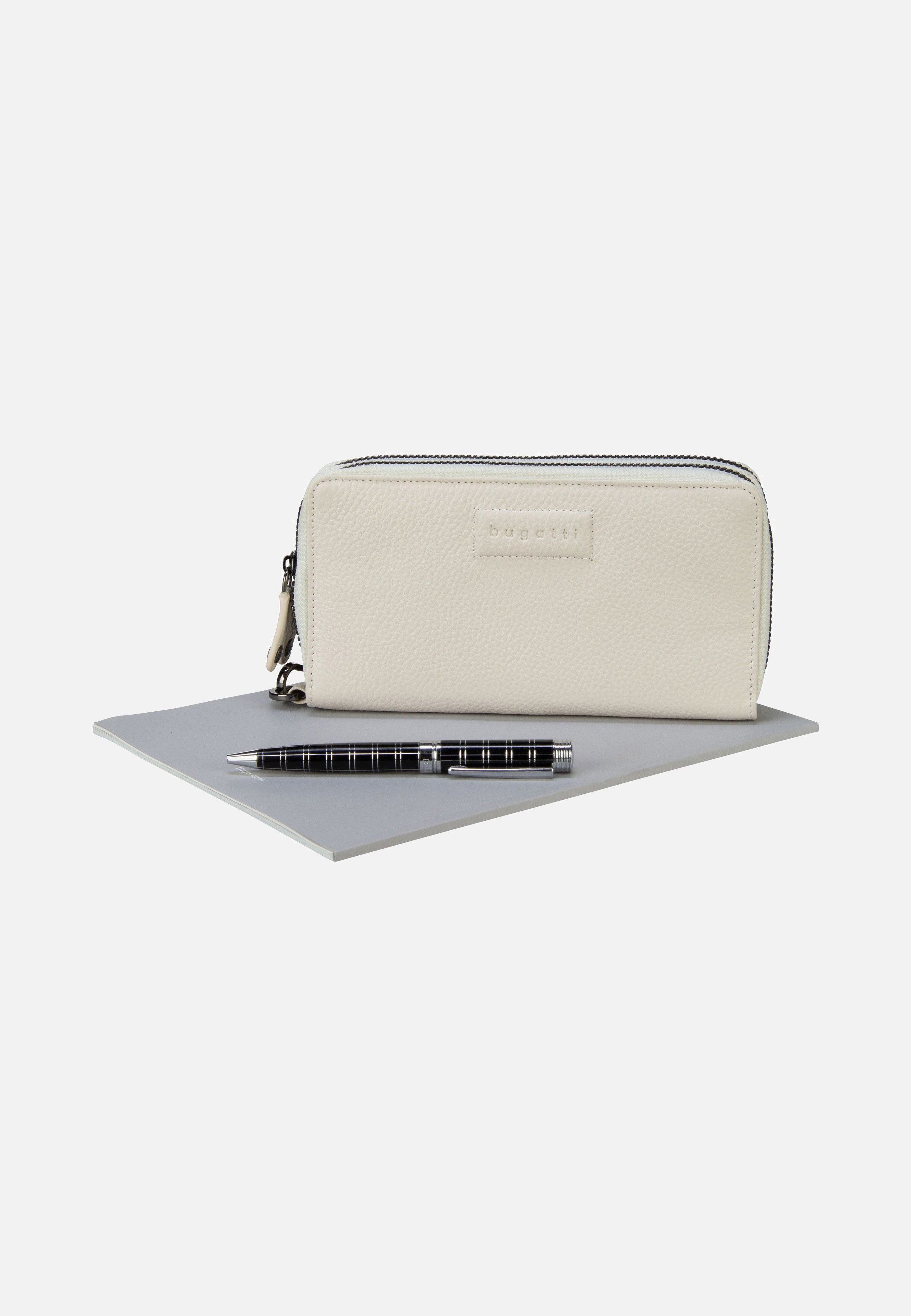 Bugatti - Elsa Ladies Double Zip Weiß - Wallet | Women-Image