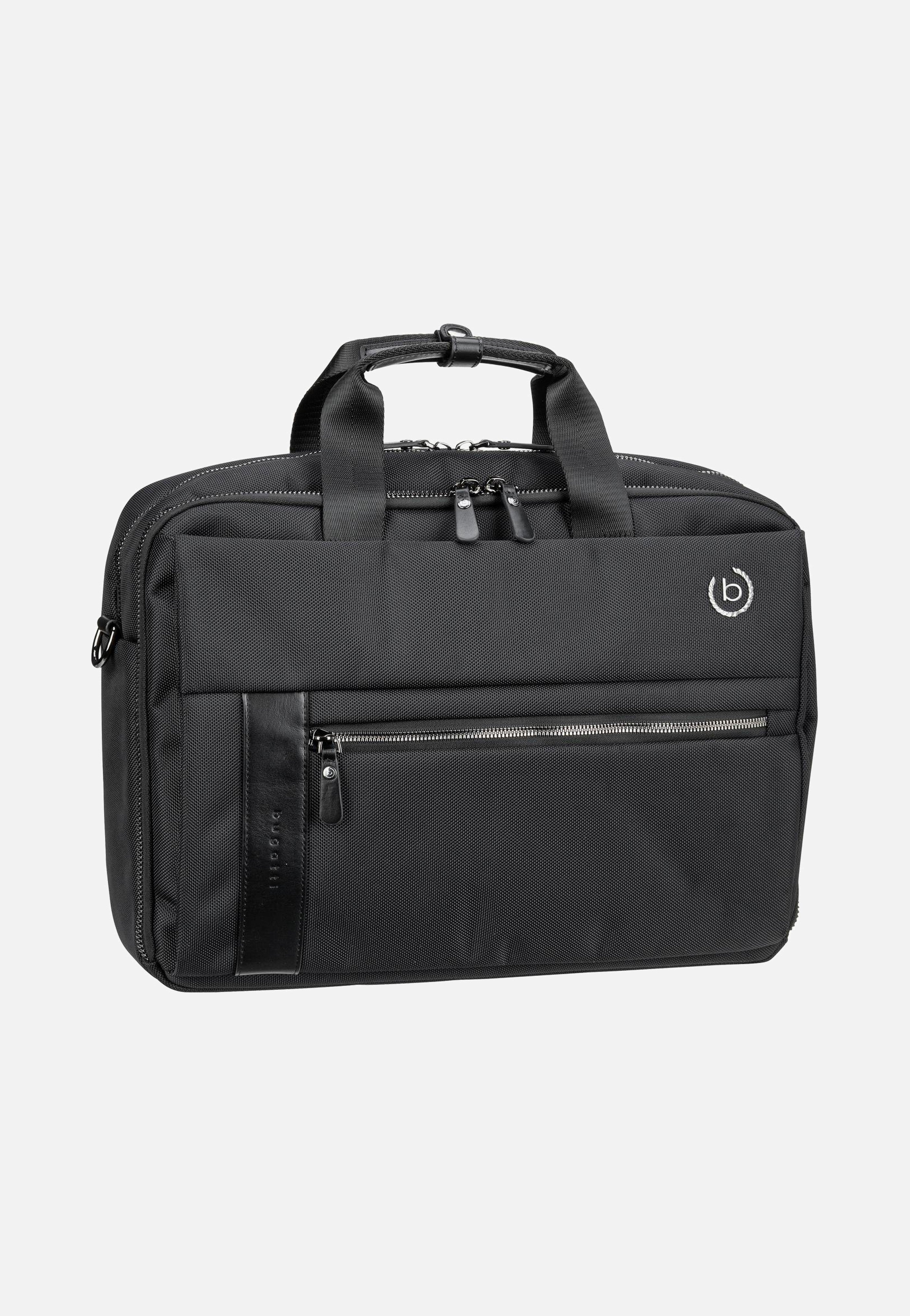 Bugatti - Nero L Schwarz - Briefcase | Men-Image