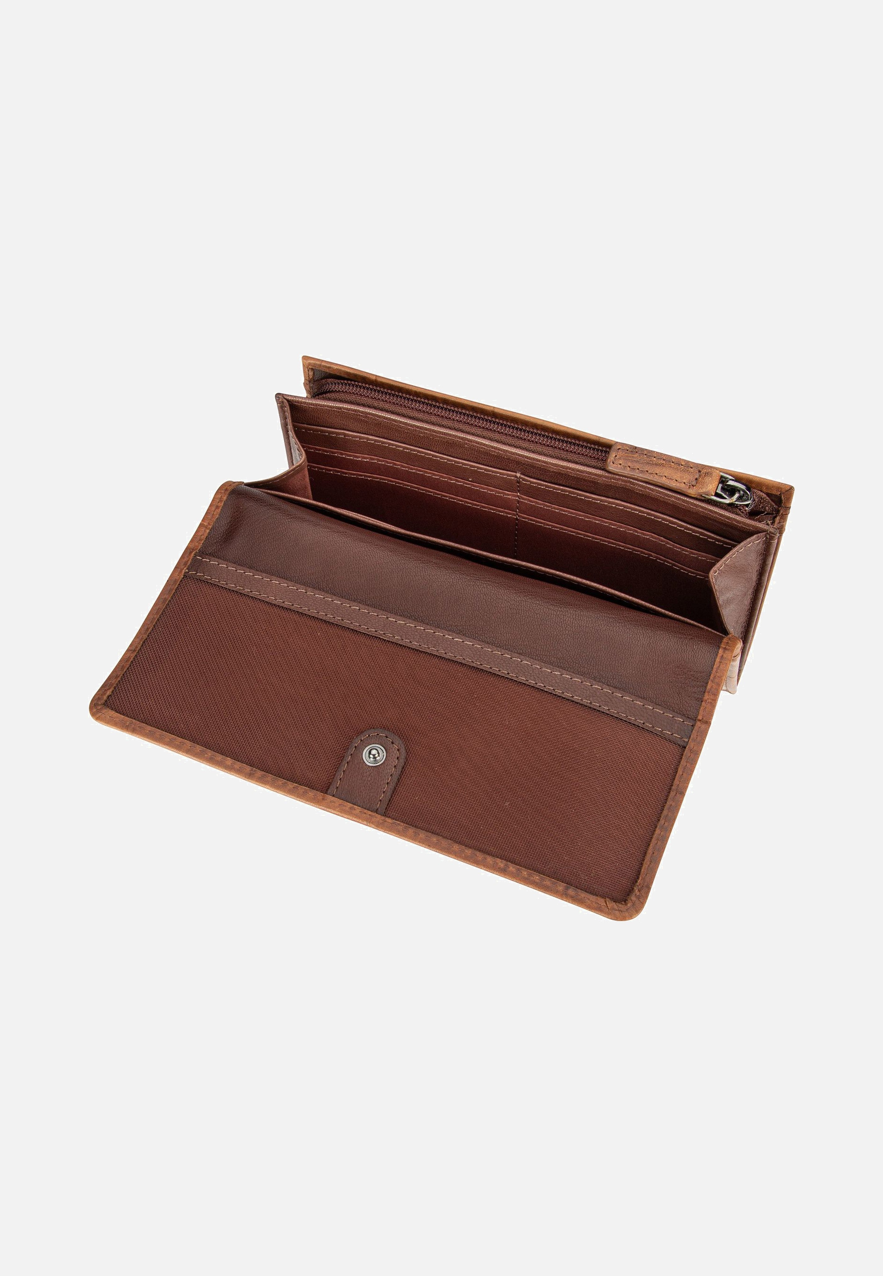 Bugatti - Nevio Ladies Long With Flap Cognac - Wallet | Women-Image