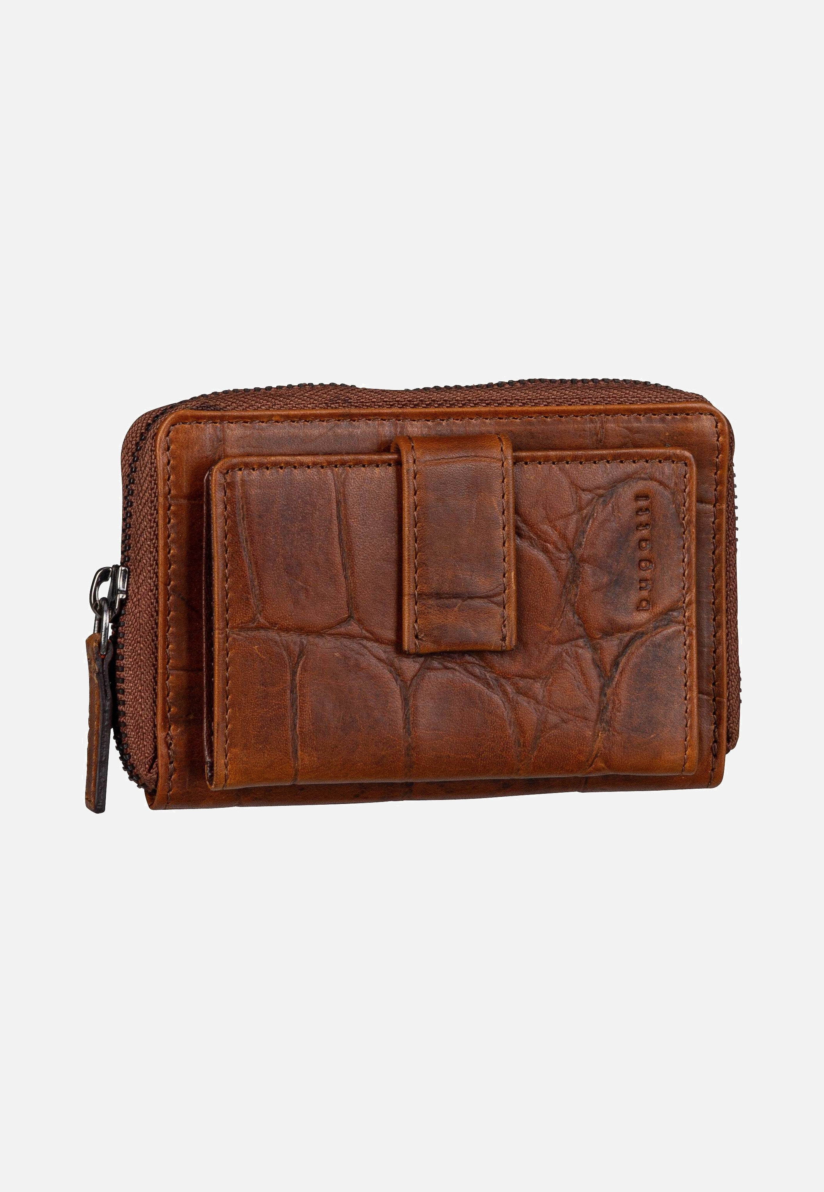 Bugatti Nevio Zip 5911 Cognac Portemonnaie