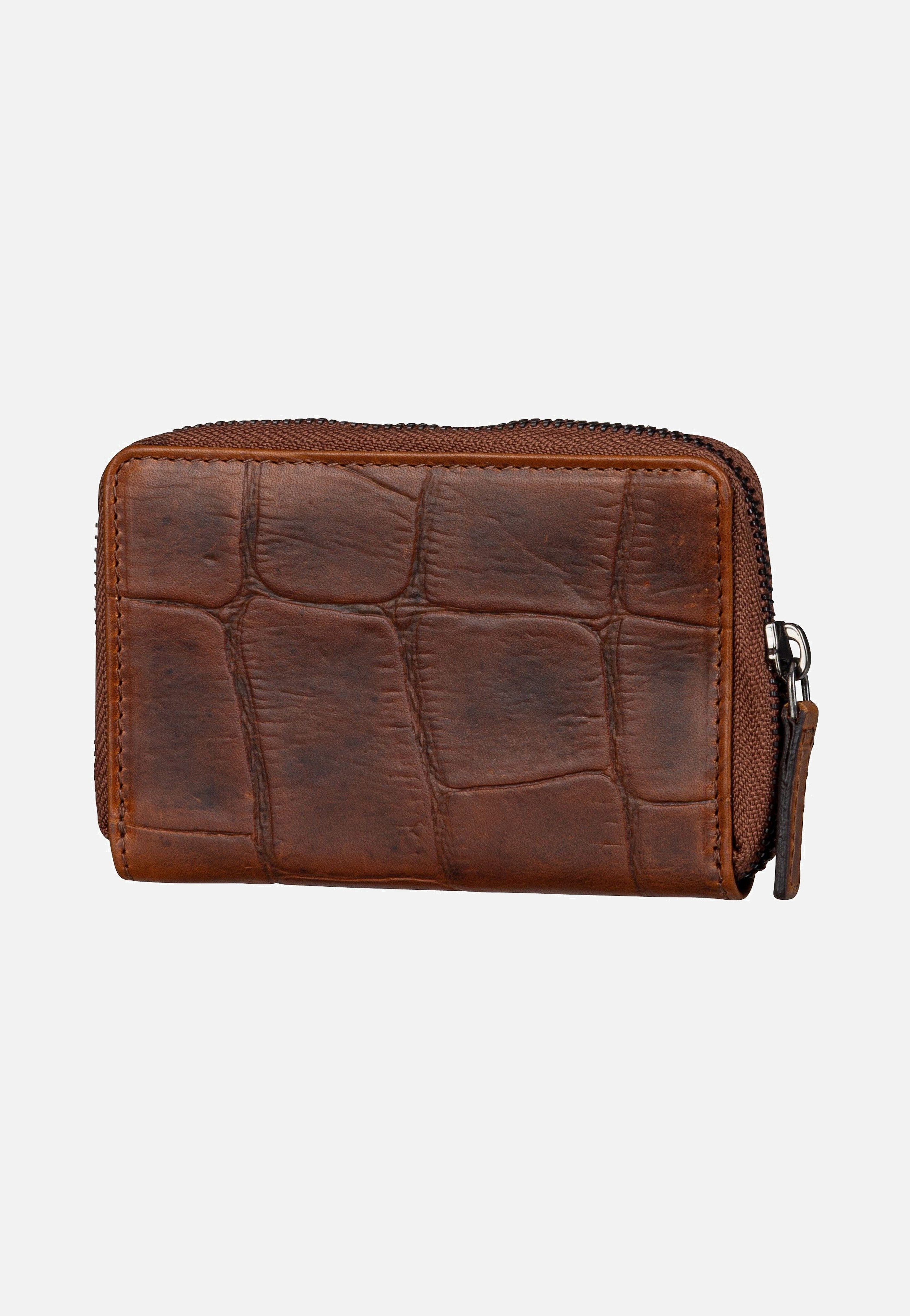 Bugatti Nevio Zip 5911 Cognac Portemonnaie