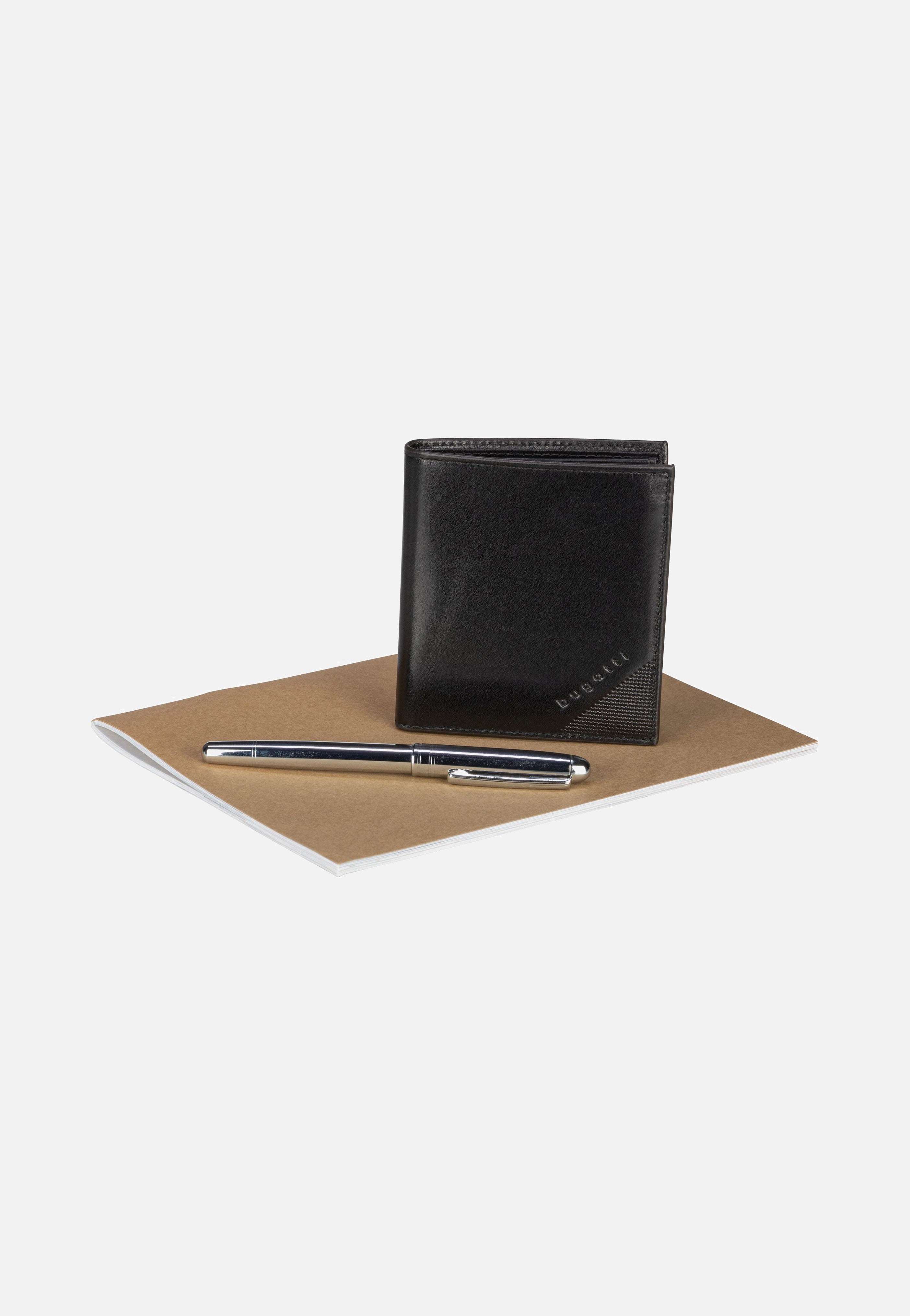 Bugatti - Nobile Vertical Small with Flap Schwarz - Wallet | Men-Image