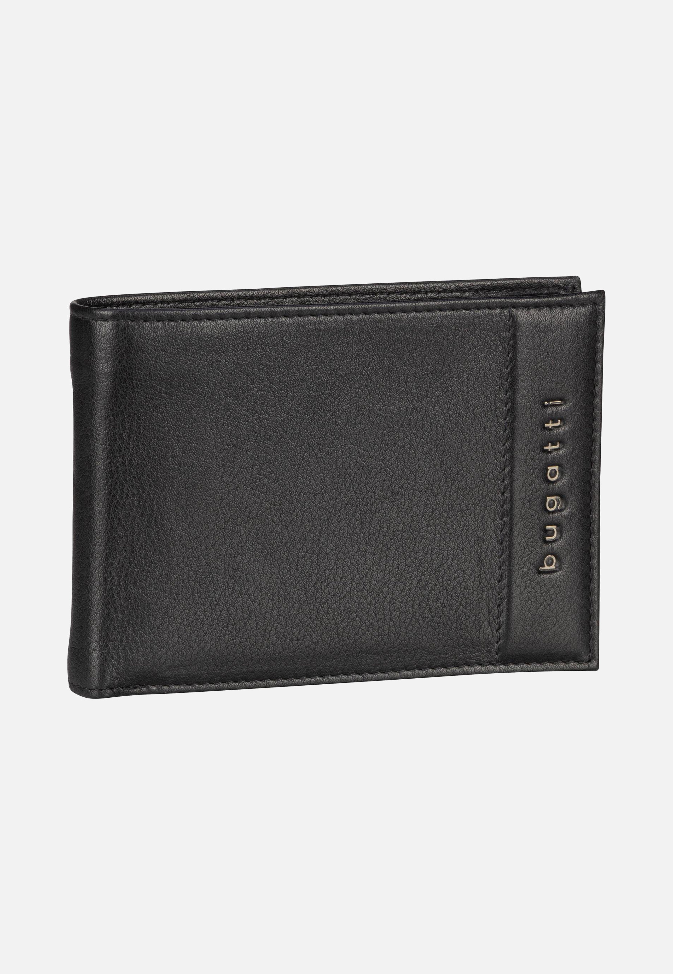 Bugatti - Nome Horizontal with Flap II Schwarz - Wallet | Men-Image