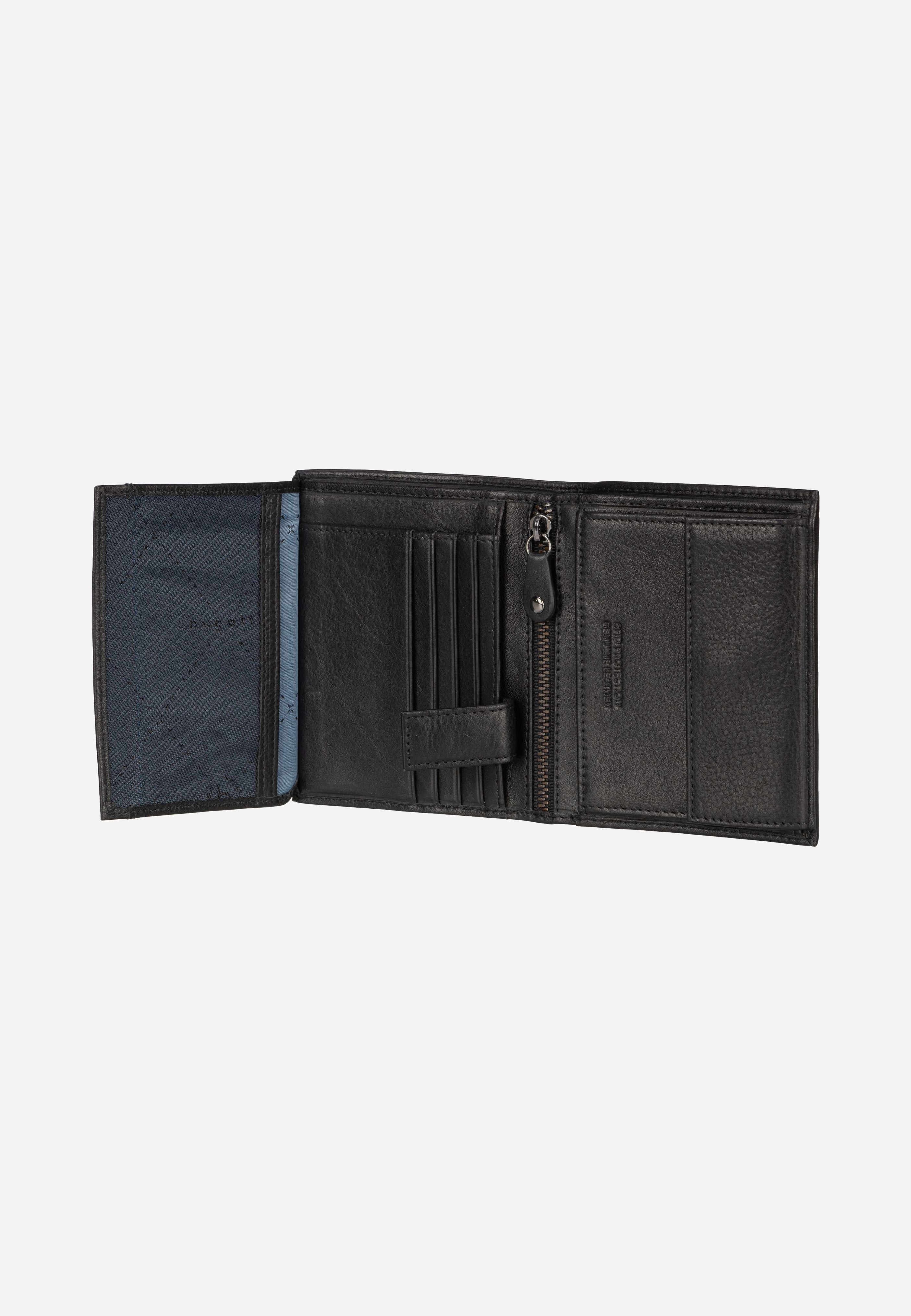 Bugatti - Nome Vertical with Flap II Schwarz - Wallet | Men-Image