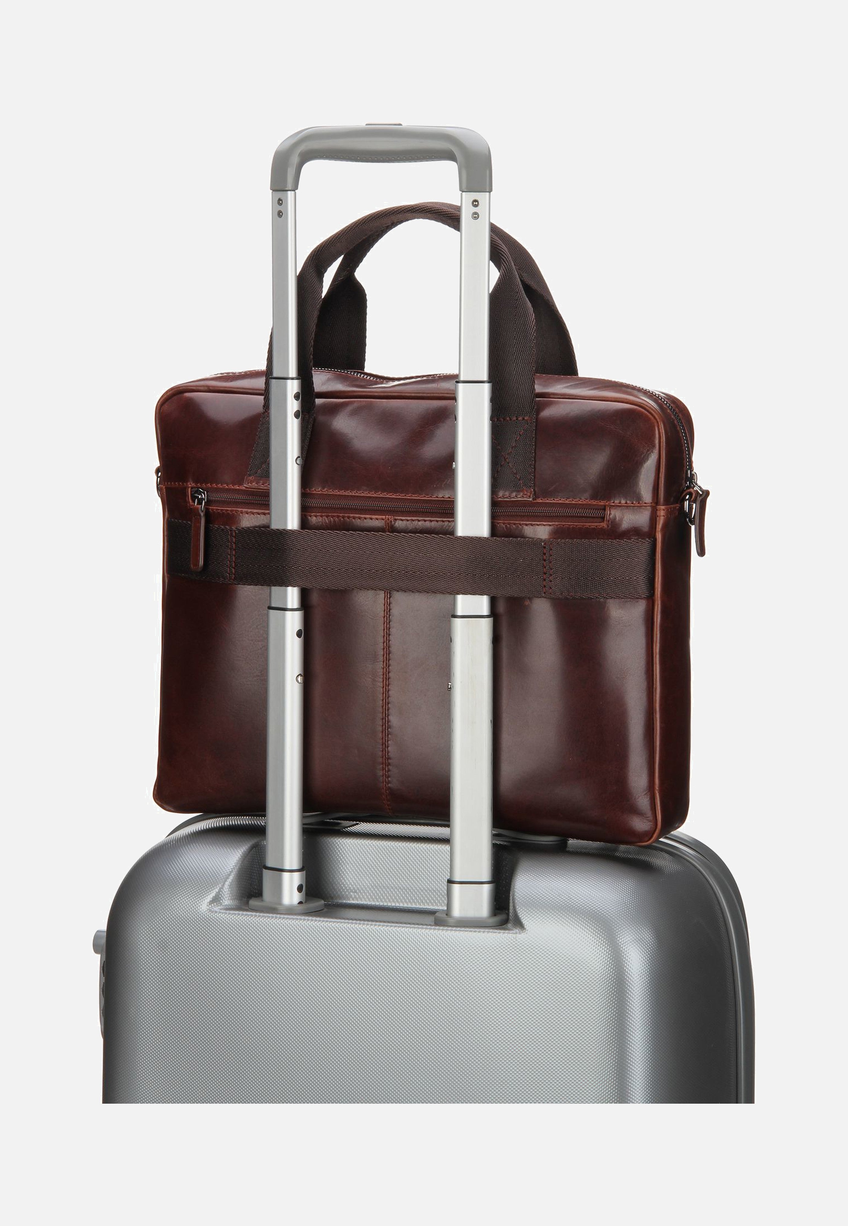 Bugatti - Romano 4017 Braun - Briefcase | Men-Image