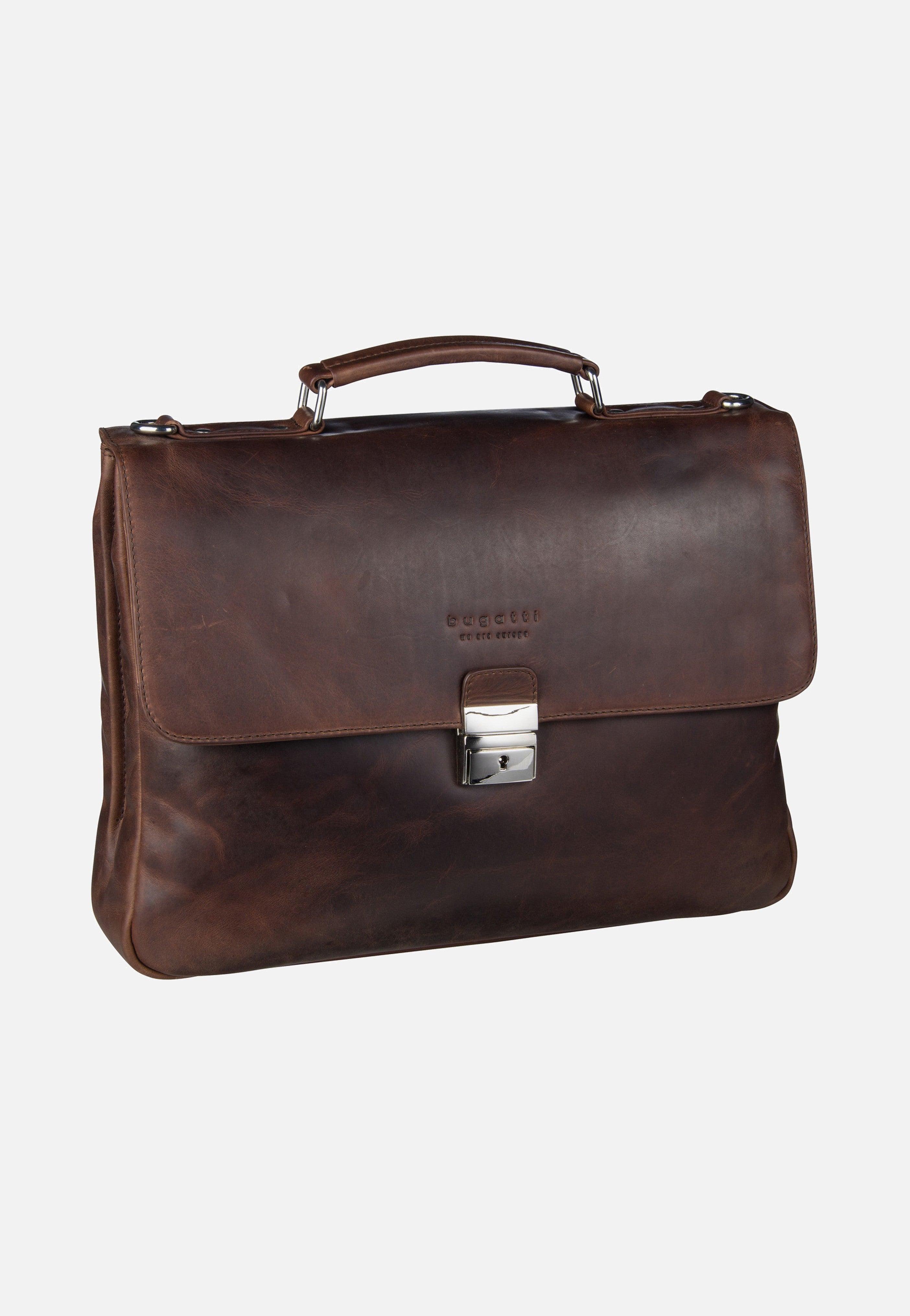 Bugatti - Romano Medium Braun - Briefcase | Men-Image