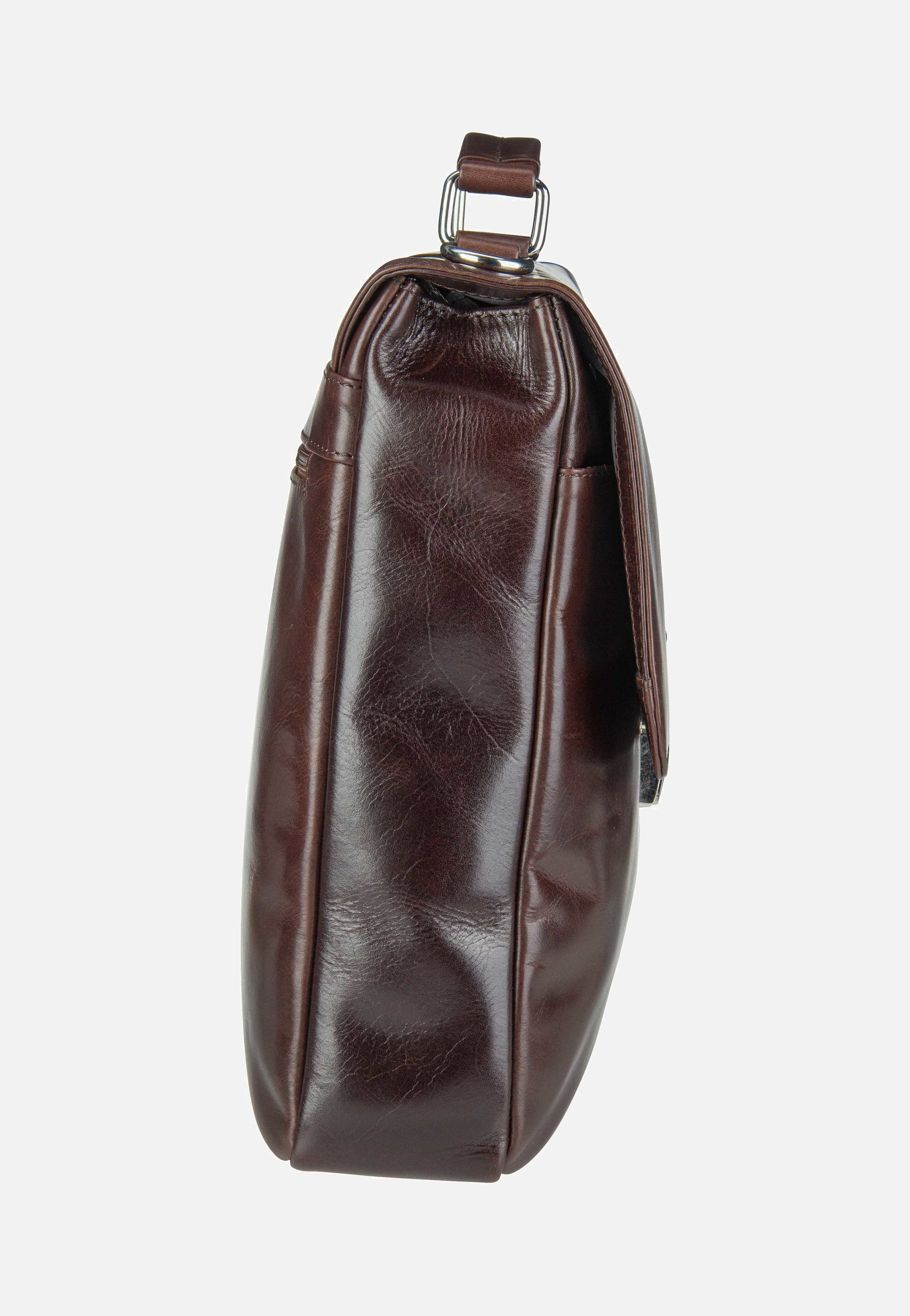 Bugatti Romano Small Braun Aktentasche