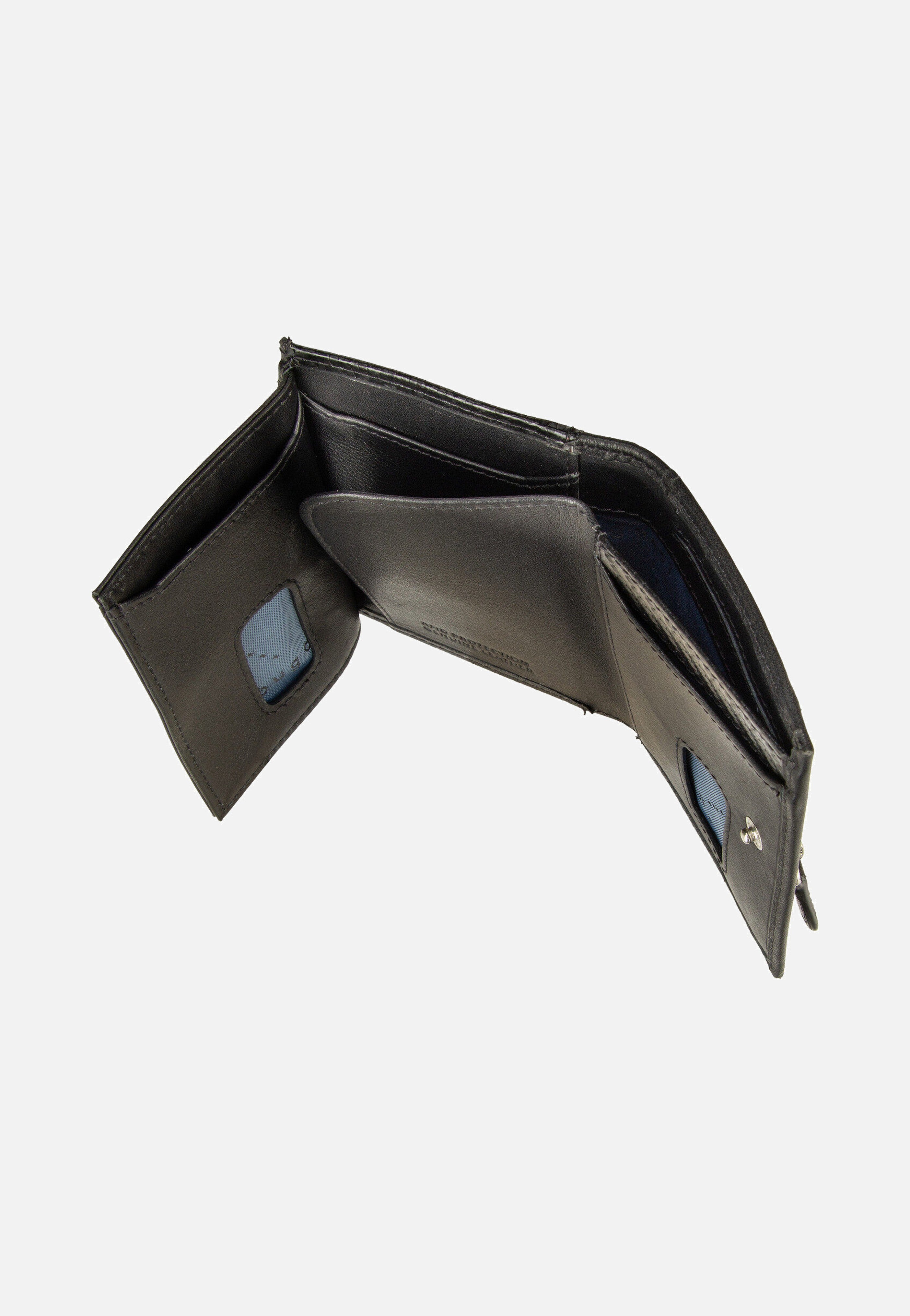 Bugatti - Secure Slim Mini Zip Special 1485C Schwarz - Wallet | Men-Image