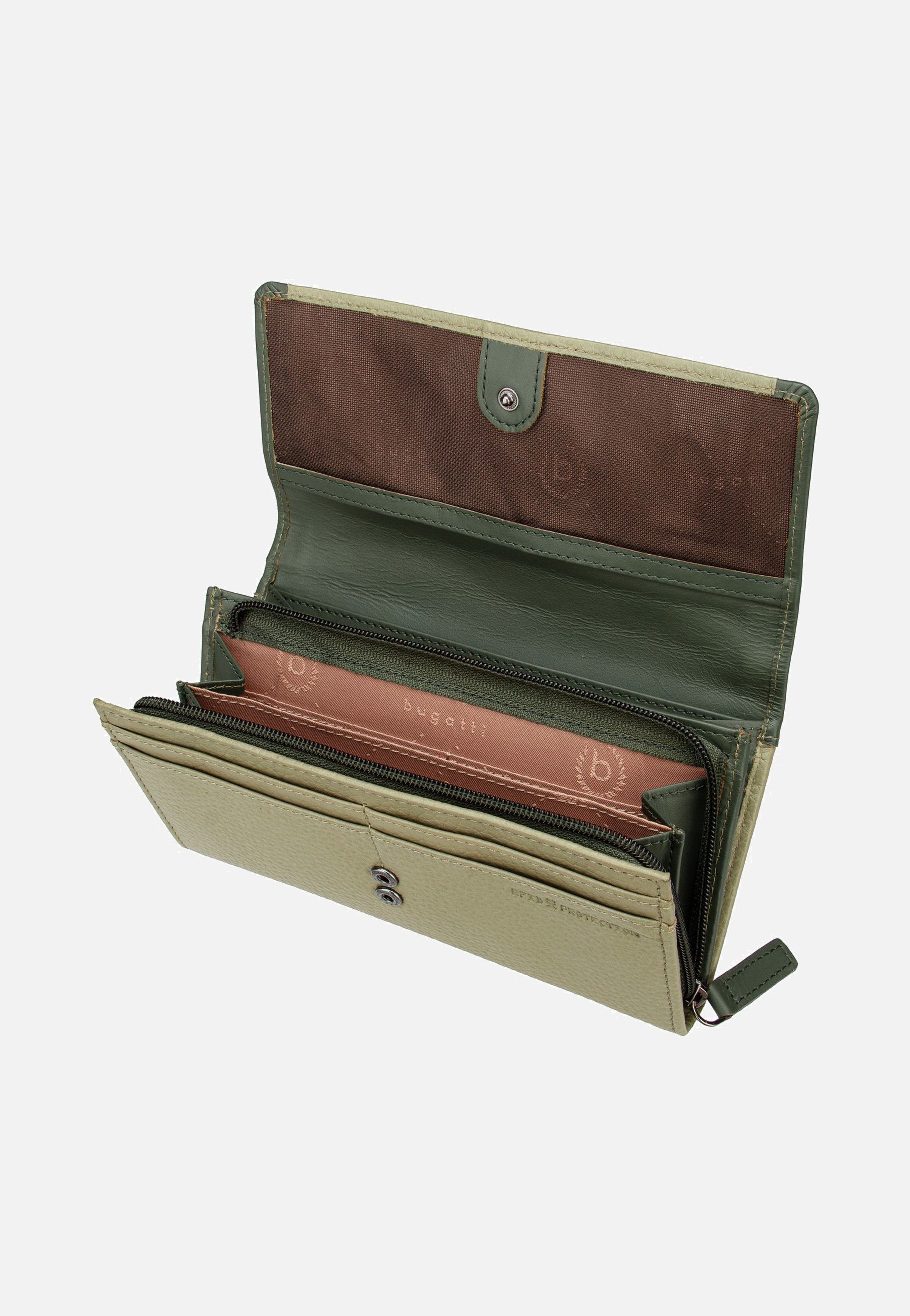Bugatti - Sina Ladies Long With Flap Grün - Wallet | Women-Image