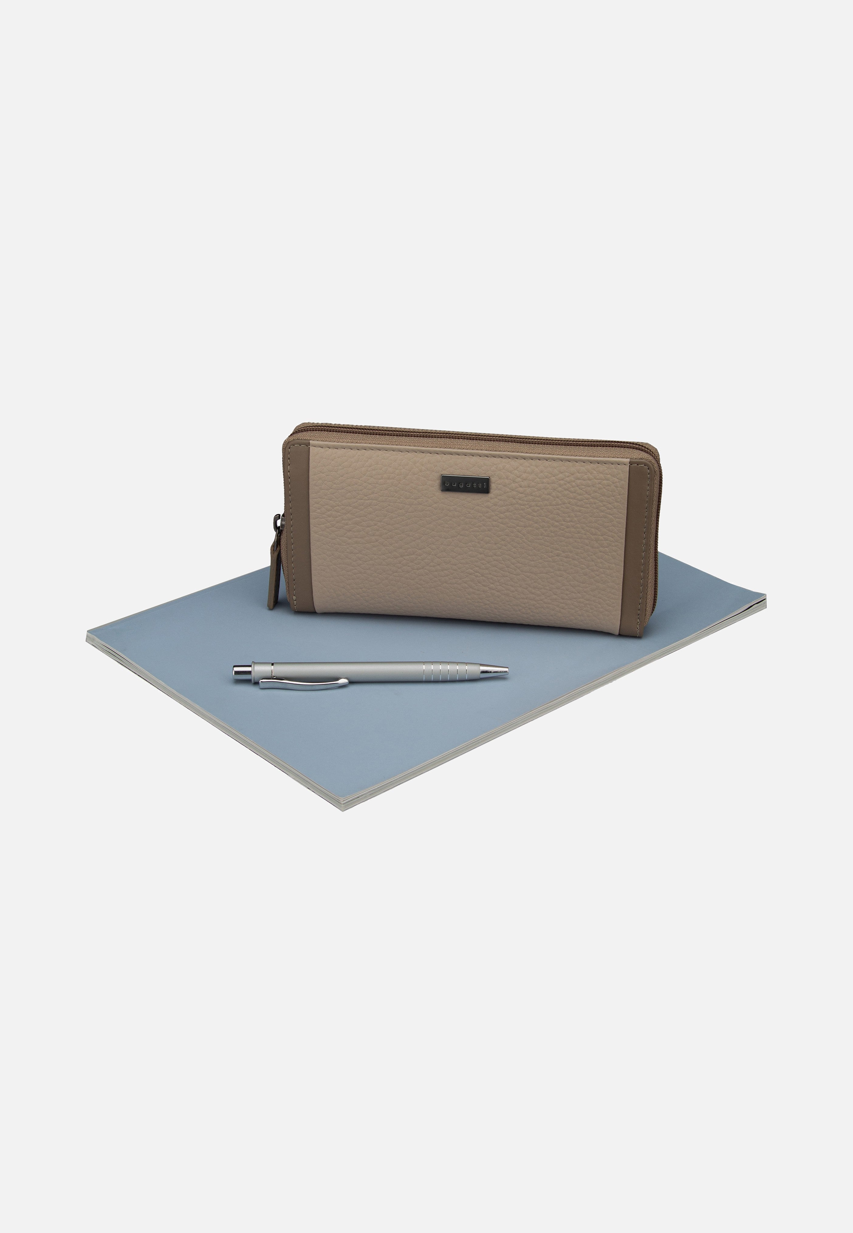 Bugatti - Sina Ladies Long Zip Beige - Wallet | Women-Image