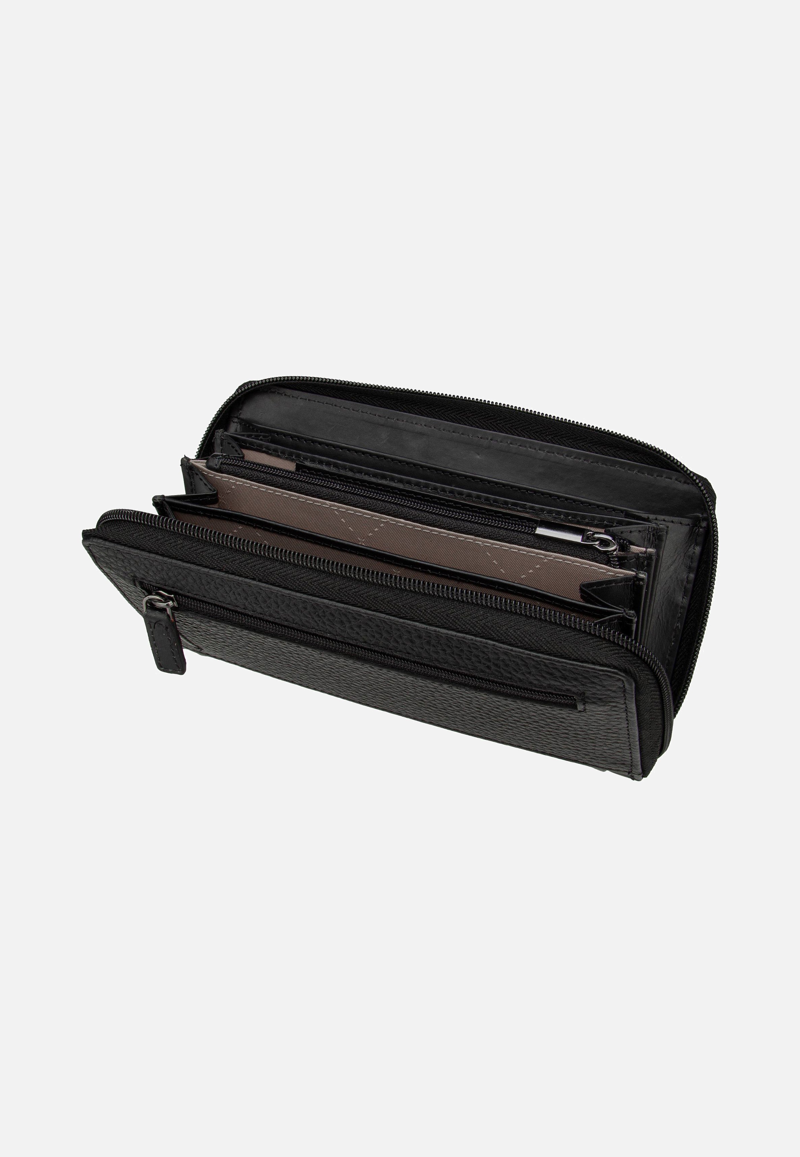 Bugatti - Sina Ladies Long Zip Schwarz - Wallet | Women-Image