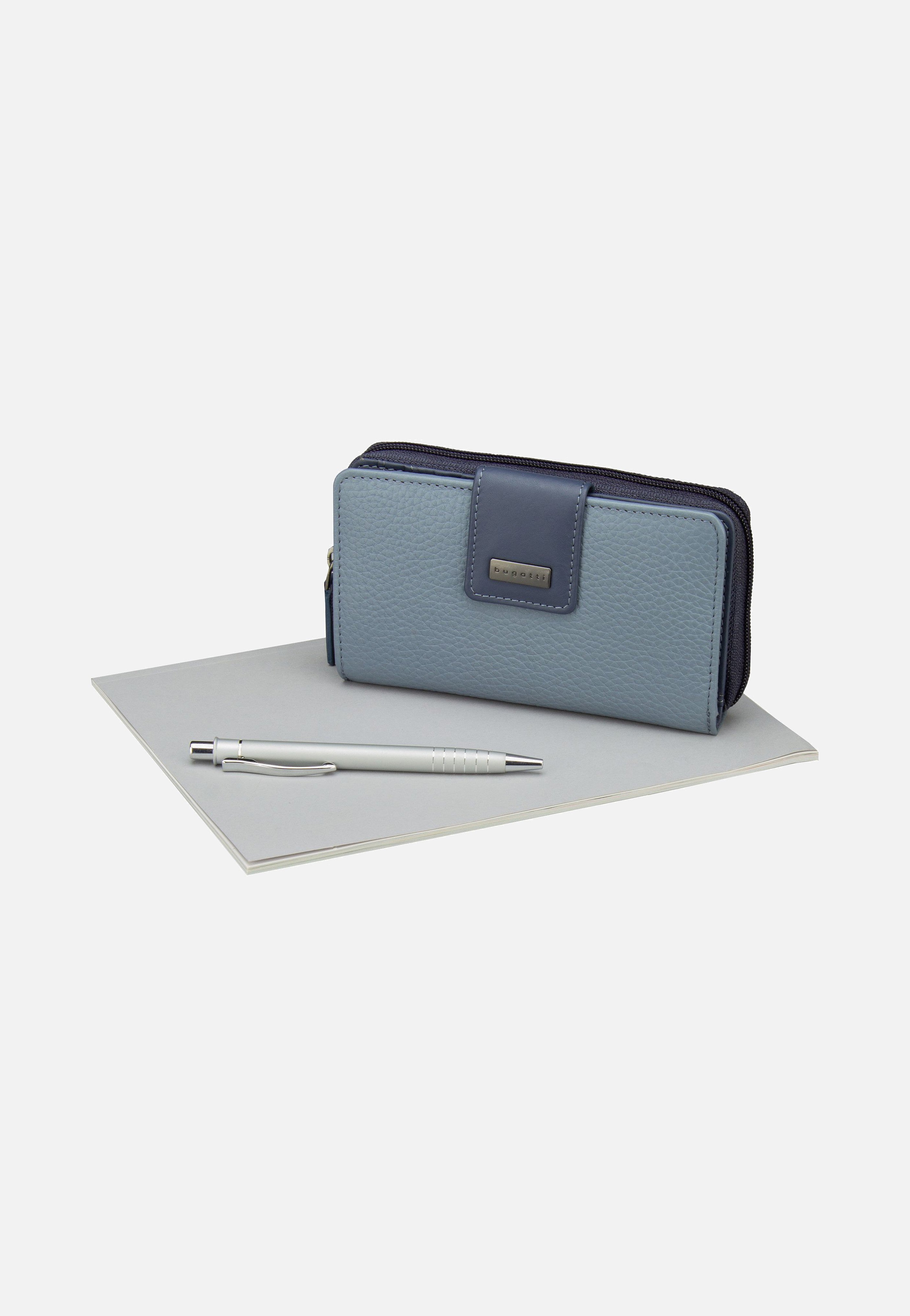 Bugatti Sina Ladies Zip I Denim Portemonnaie
