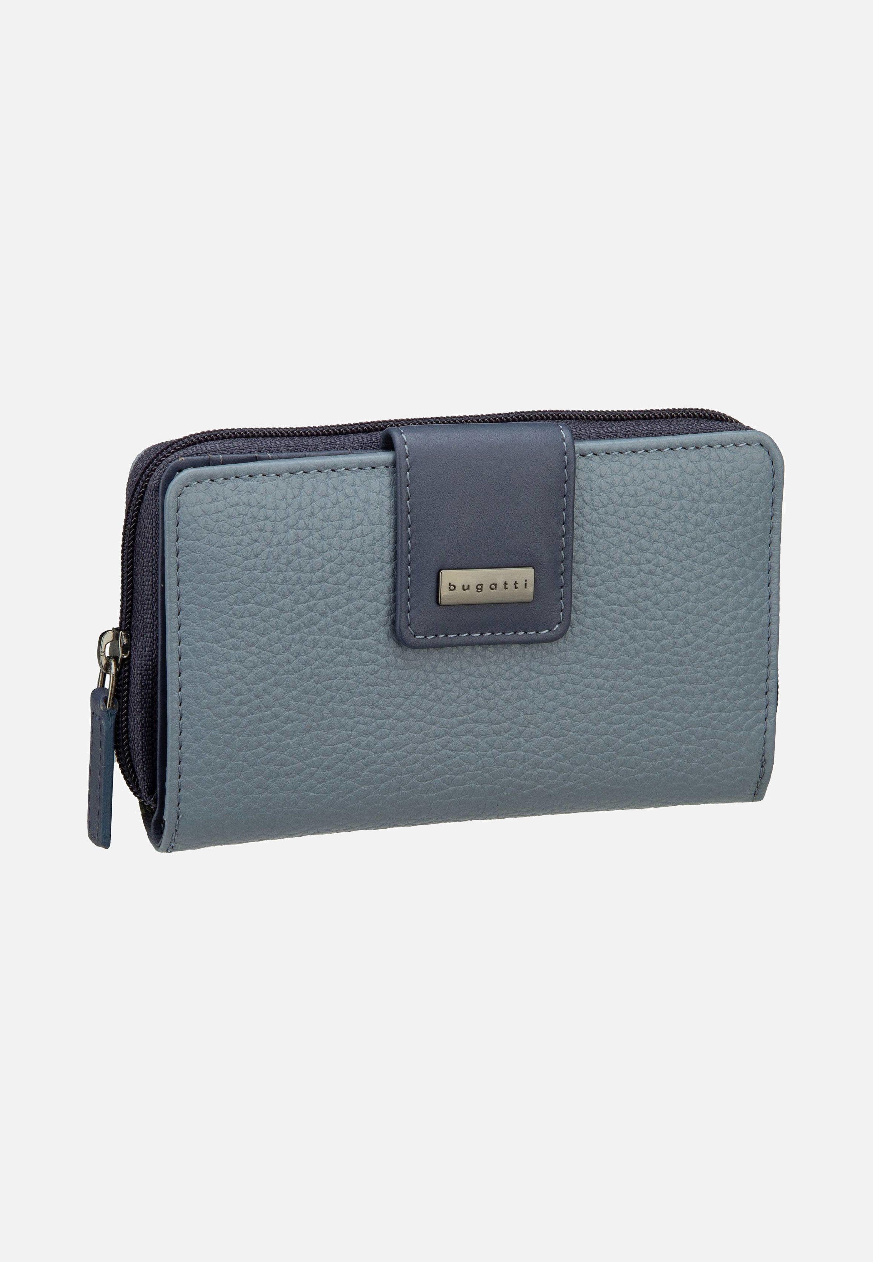 Bugatti Sina Ladies Zip I Denim Portemonnaie