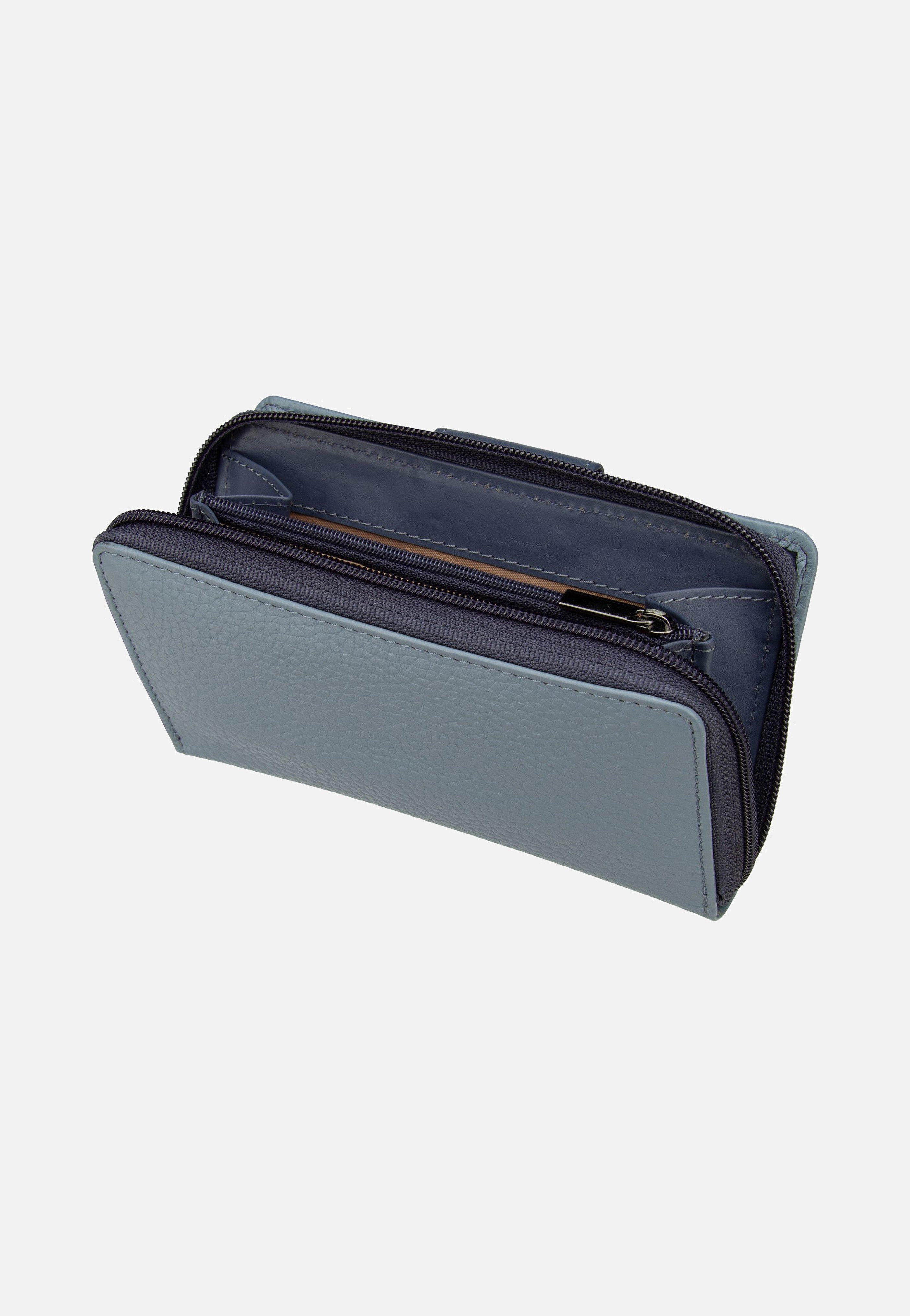 Bugatti Sina Ladies Zip I Denim Portemonnaie