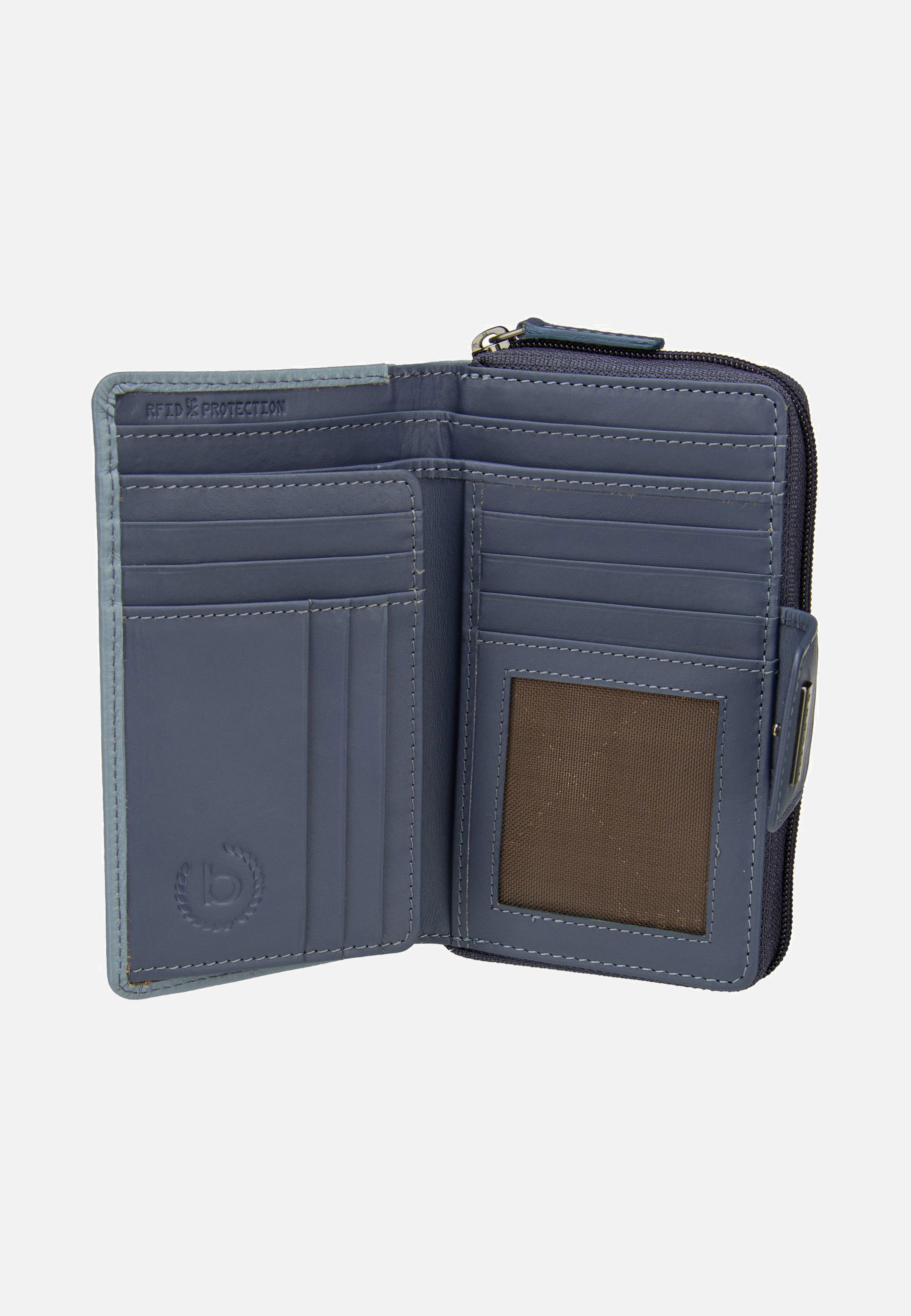 Bugatti Sina Ladies Zip I Denim Portemonnaie