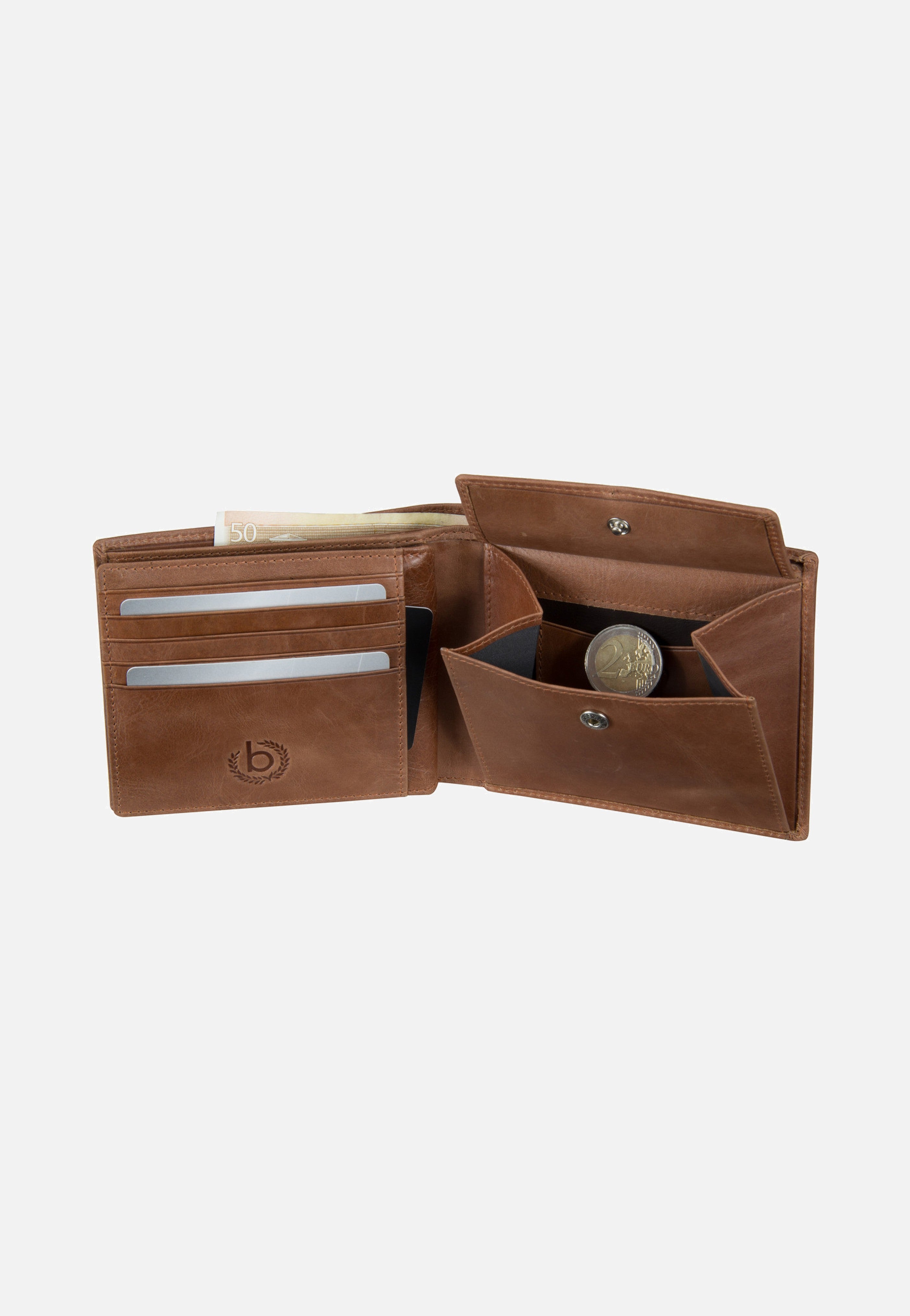 Bugatti - Volo Coin 9 Cognac - Wallet | Men-Image