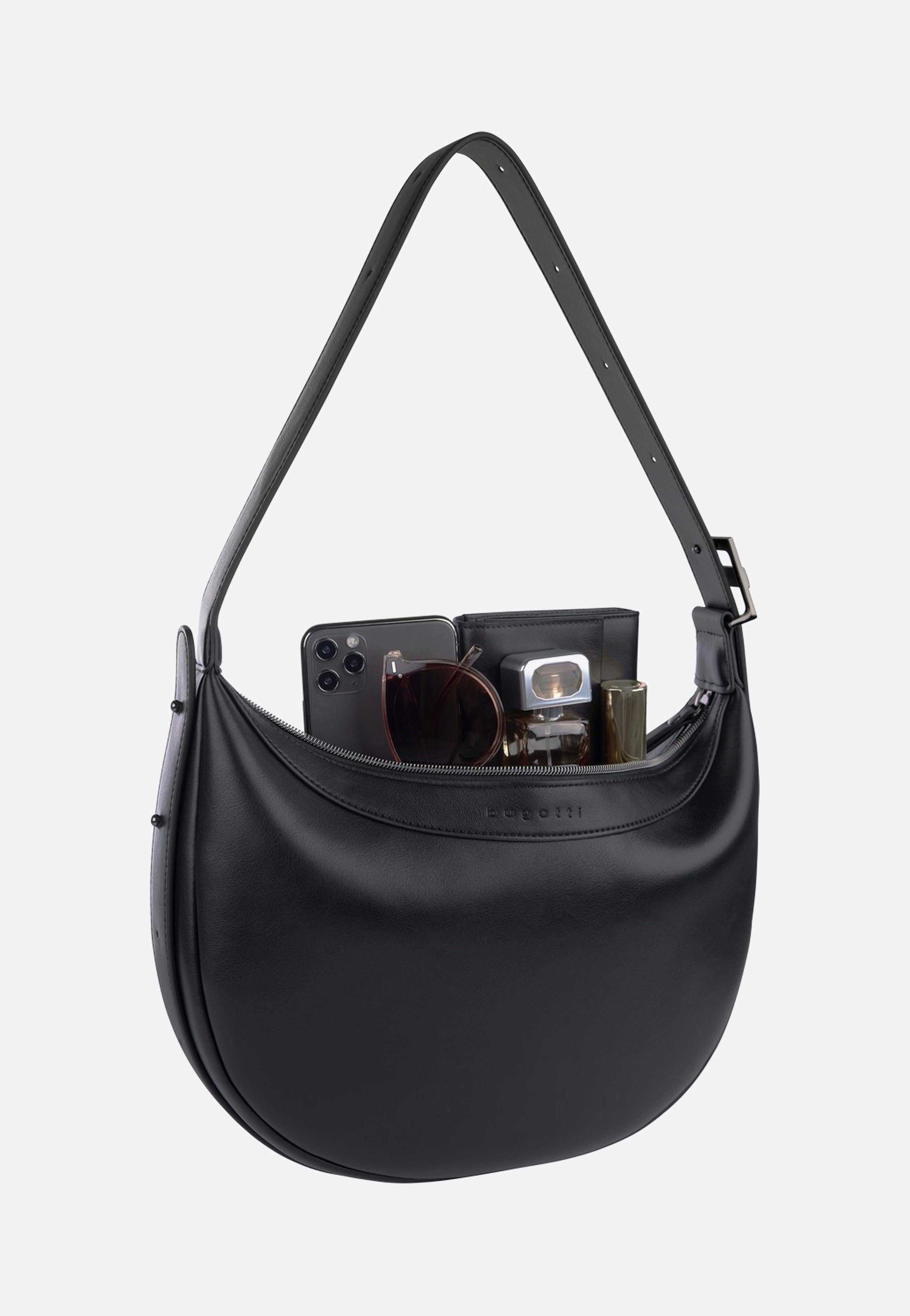 Bugatti Amelie Shoulder Bag M Black Schultertasche