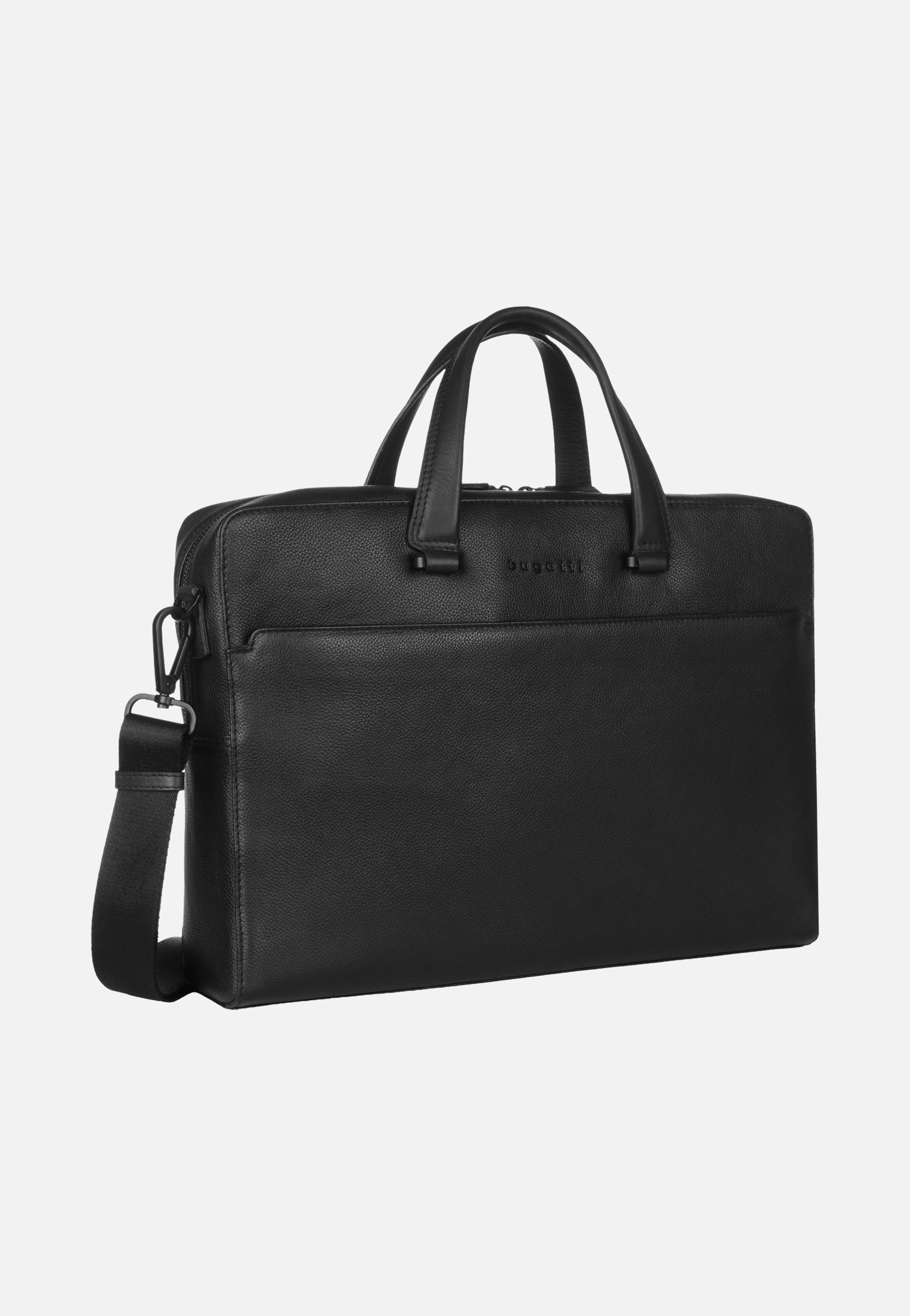 Bugatti Black Briefcase Black Briefcase