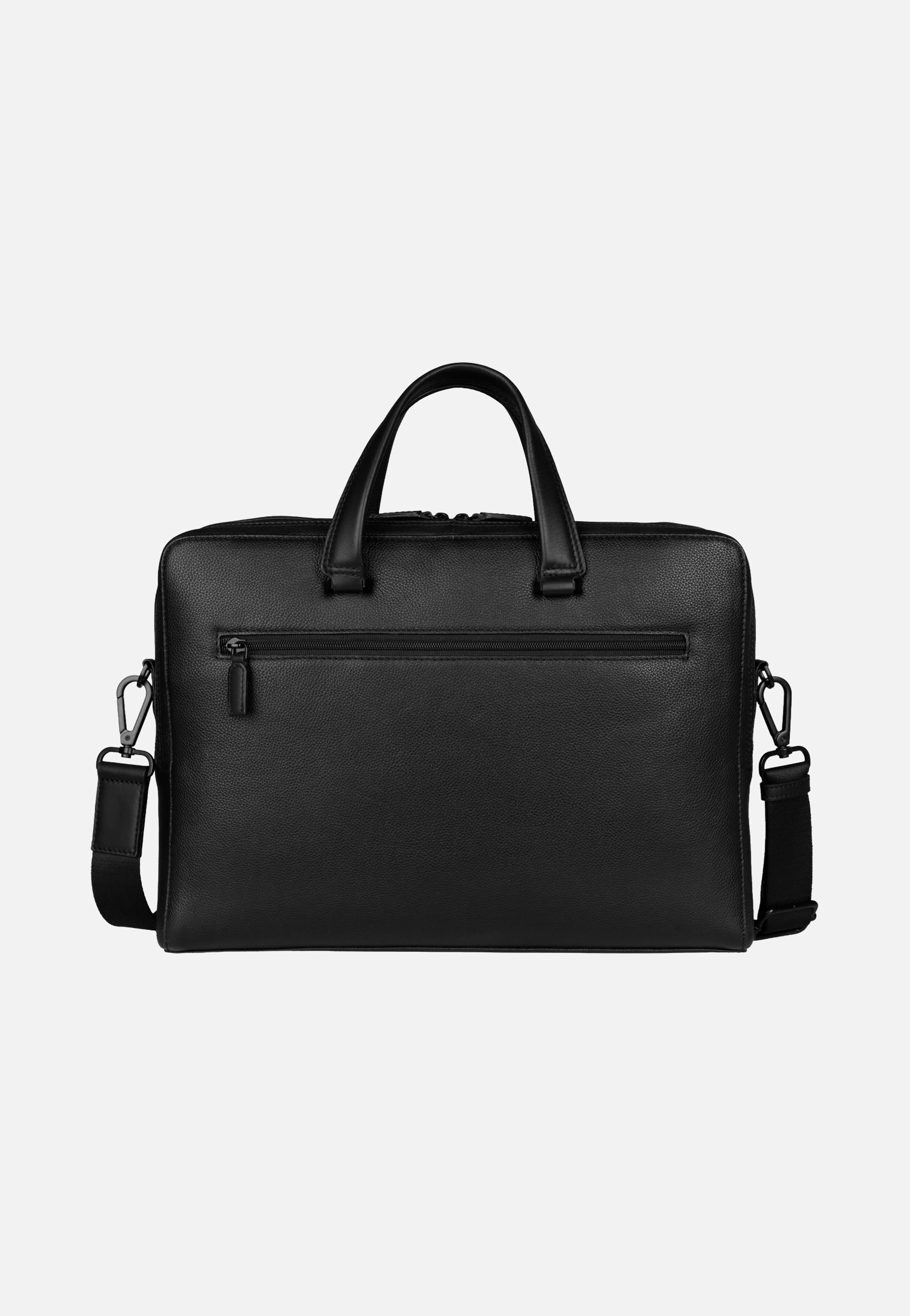 Bugatti - Black Briefcase Large Black - Briefcase | Men-Image