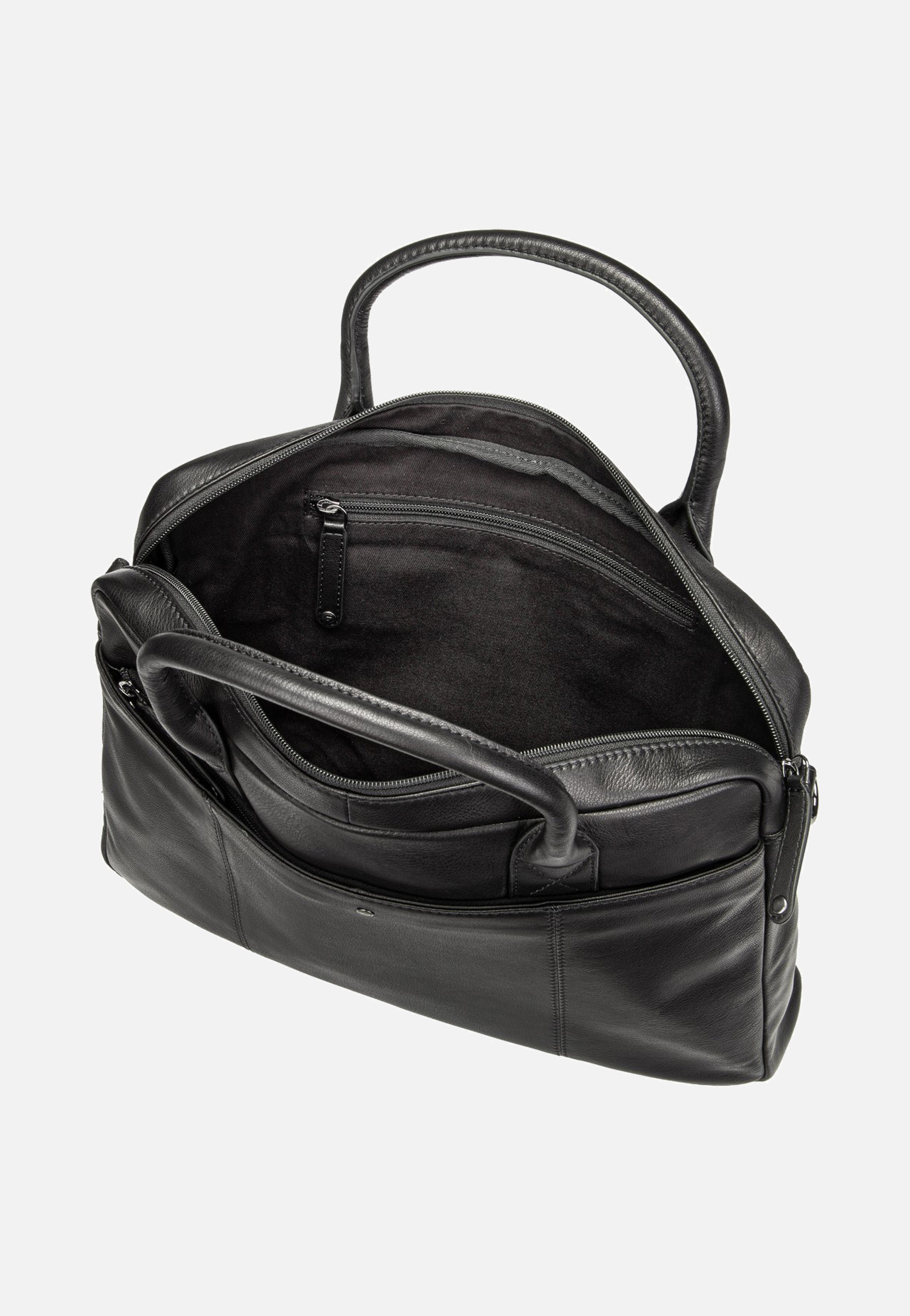 Bugatti Black Magic Briefcase Black Aktentasche