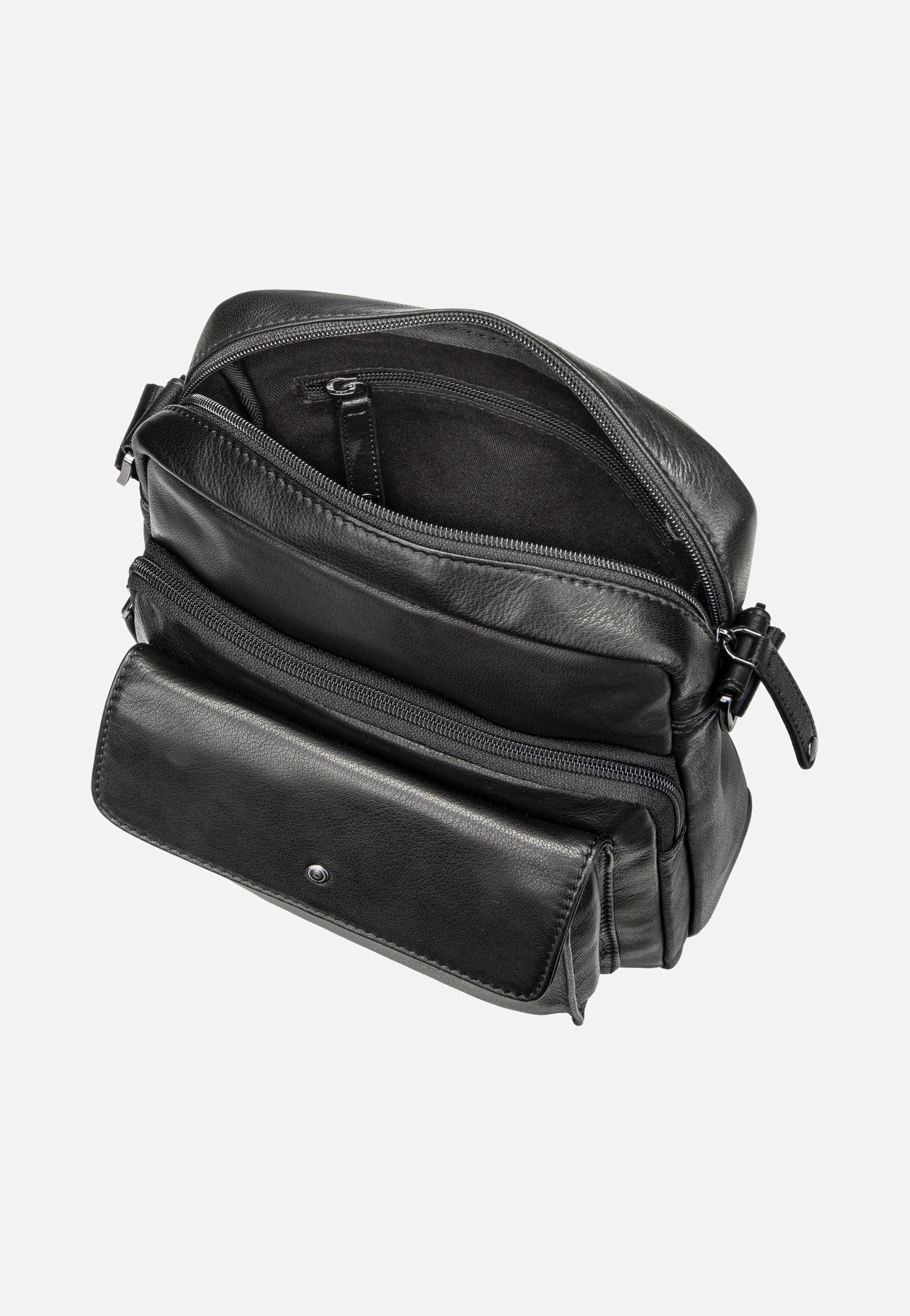 Bugatti - Black Magic Shoulder Bag Large Black - Crossbody Bag | Men-Image