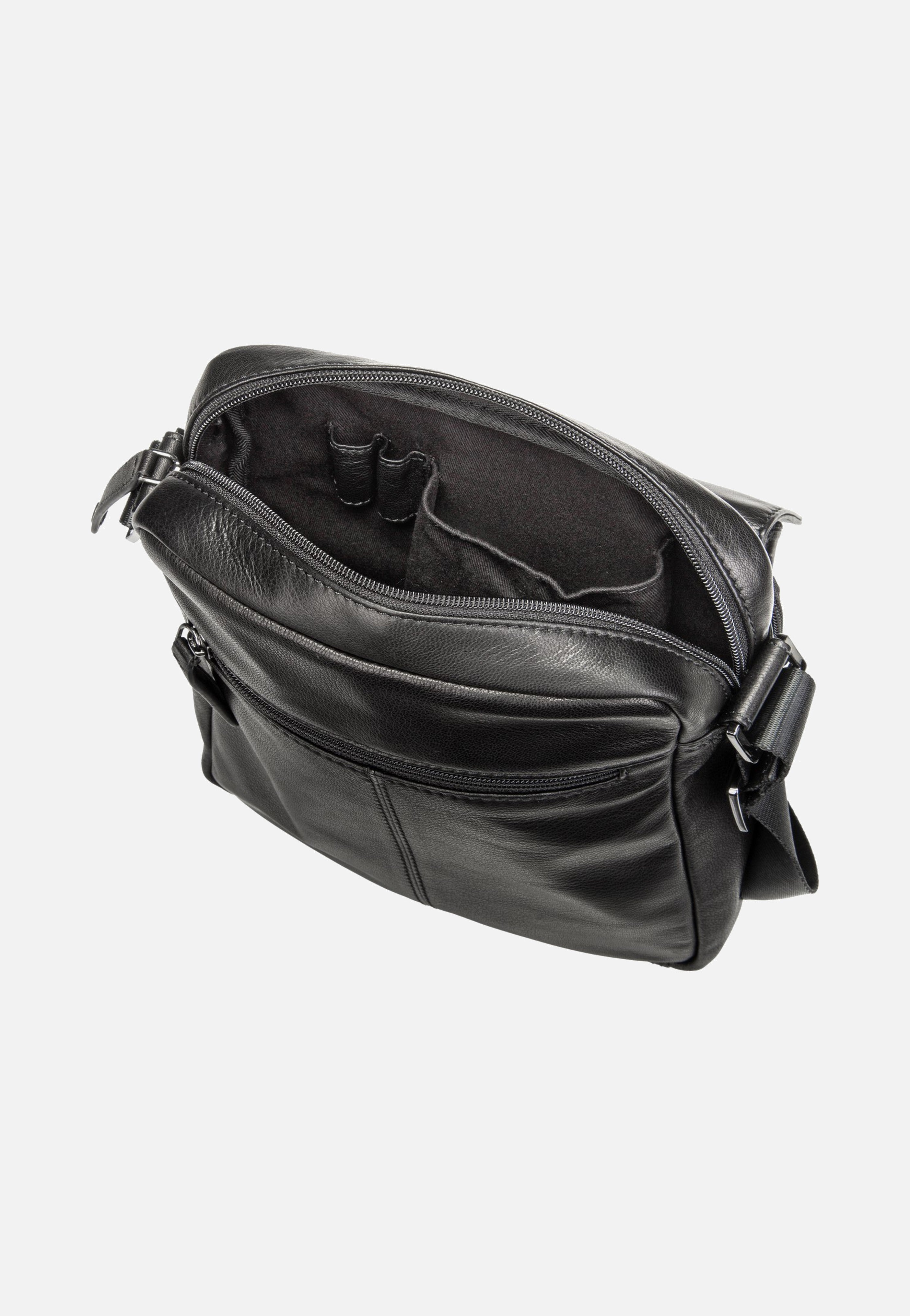 Bugatti - Black Magic Shoulder Bag Large Black - Crossbody Bag | Men-Image