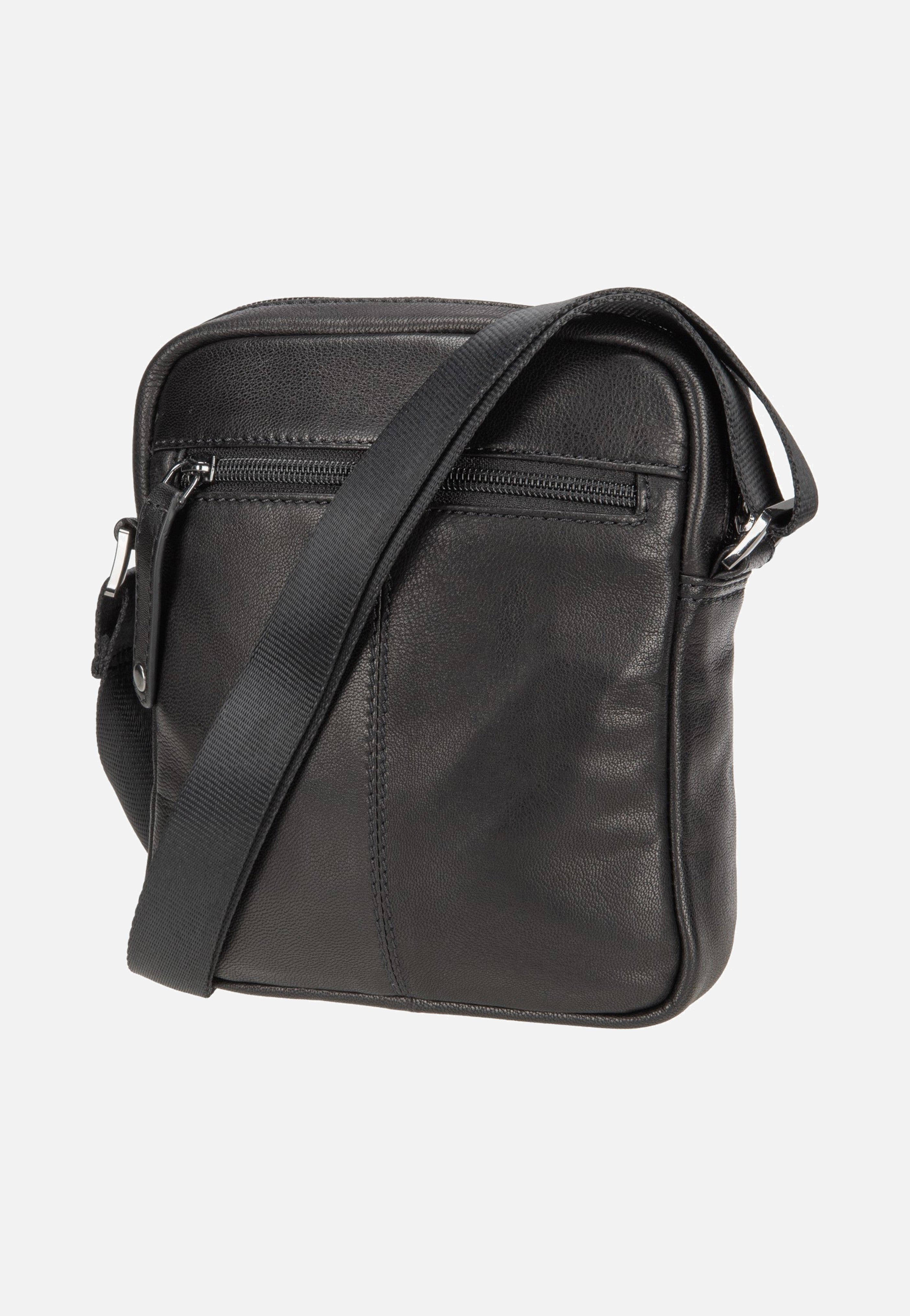 Bugatti - Black Magic Shoulder Bag Small Black - Crossbody Bag | Men-Image