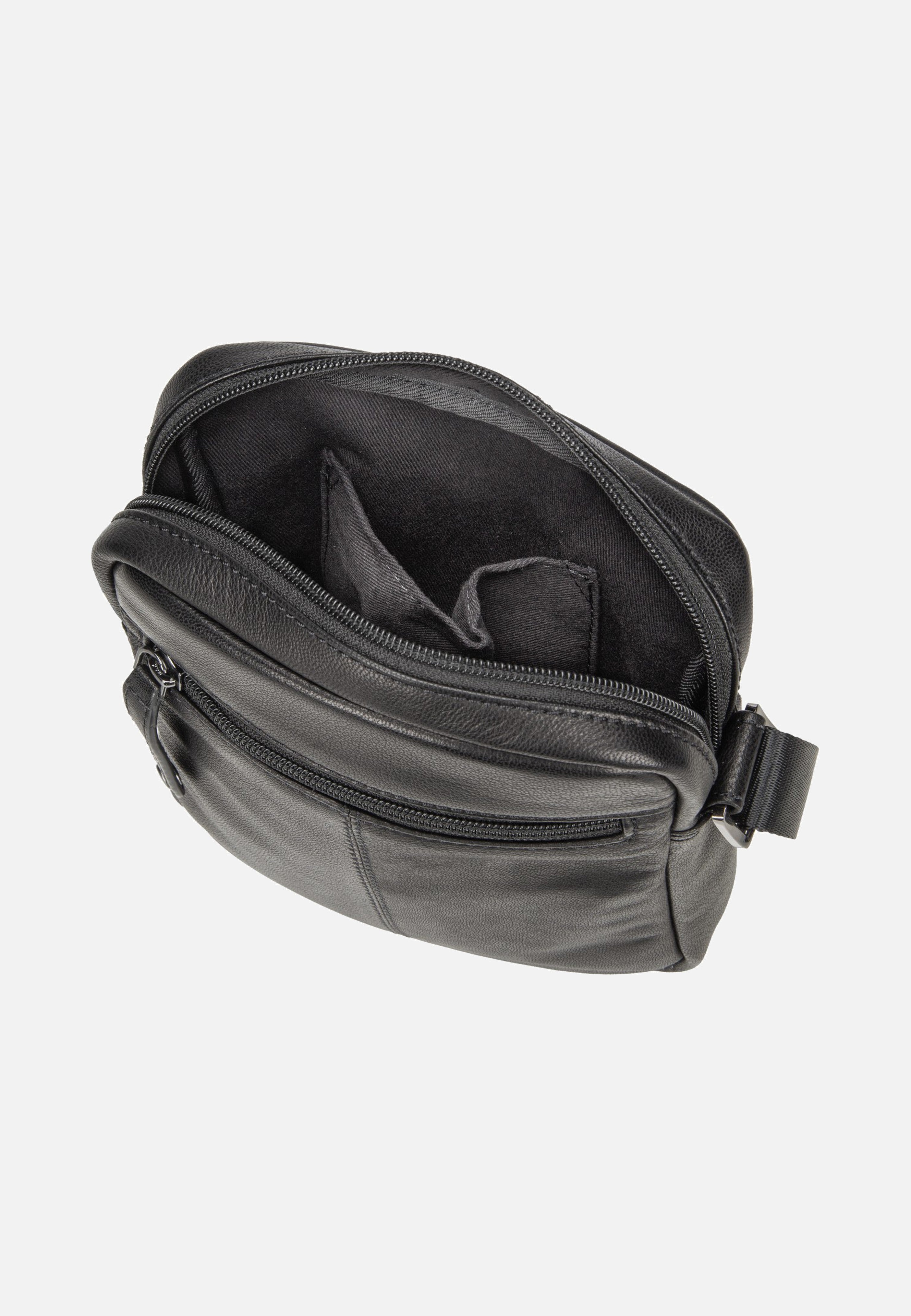 Bugatti - Black Magic Shoulder Bag Small Black - Crossbody Bag | Men-Image