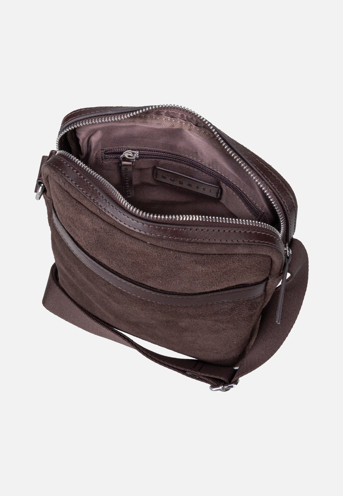 Bugatti Diego Schultertasche Brown Crossbody Bag