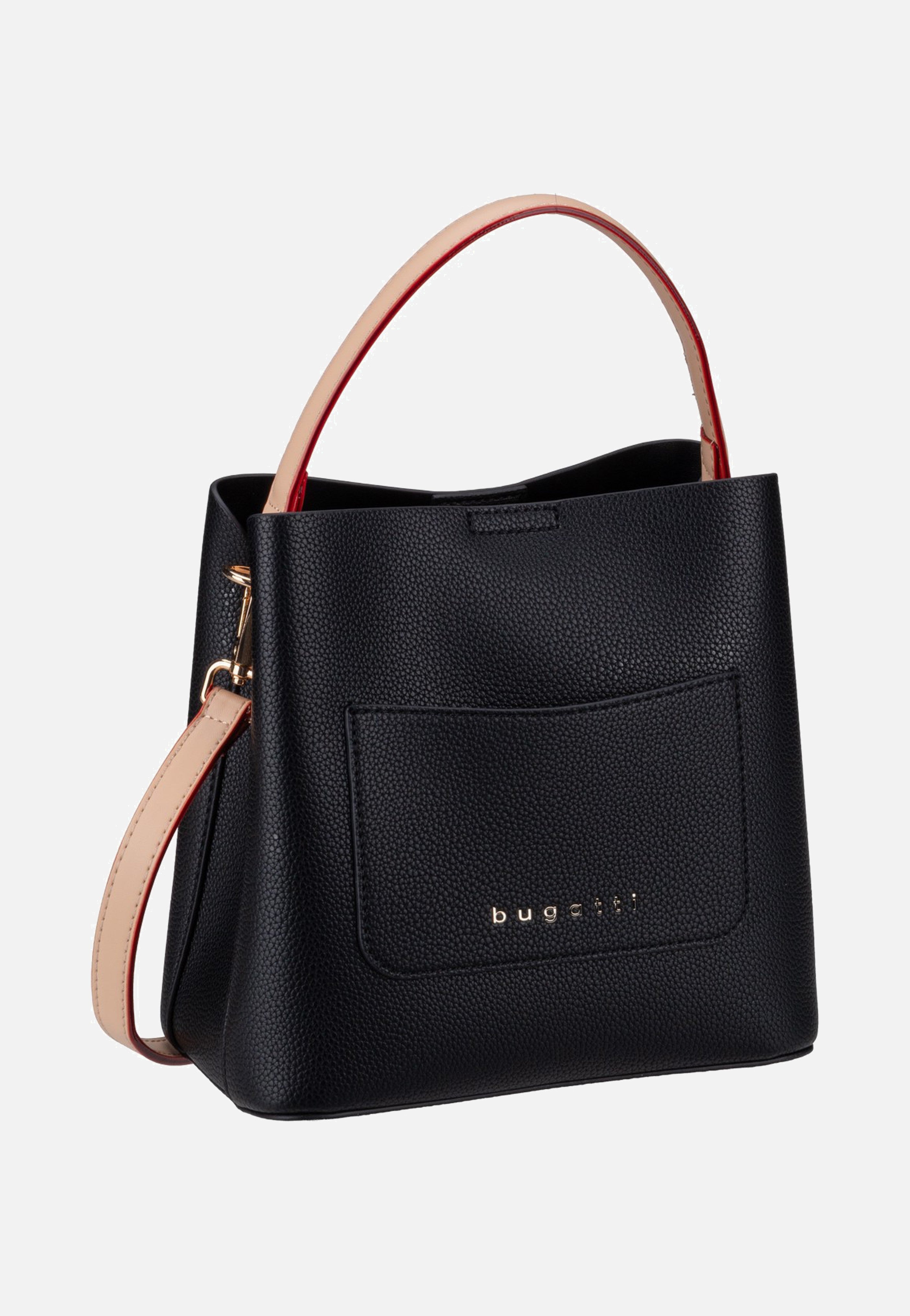 Bugatti Ella Top Handle Bag Black Satchel