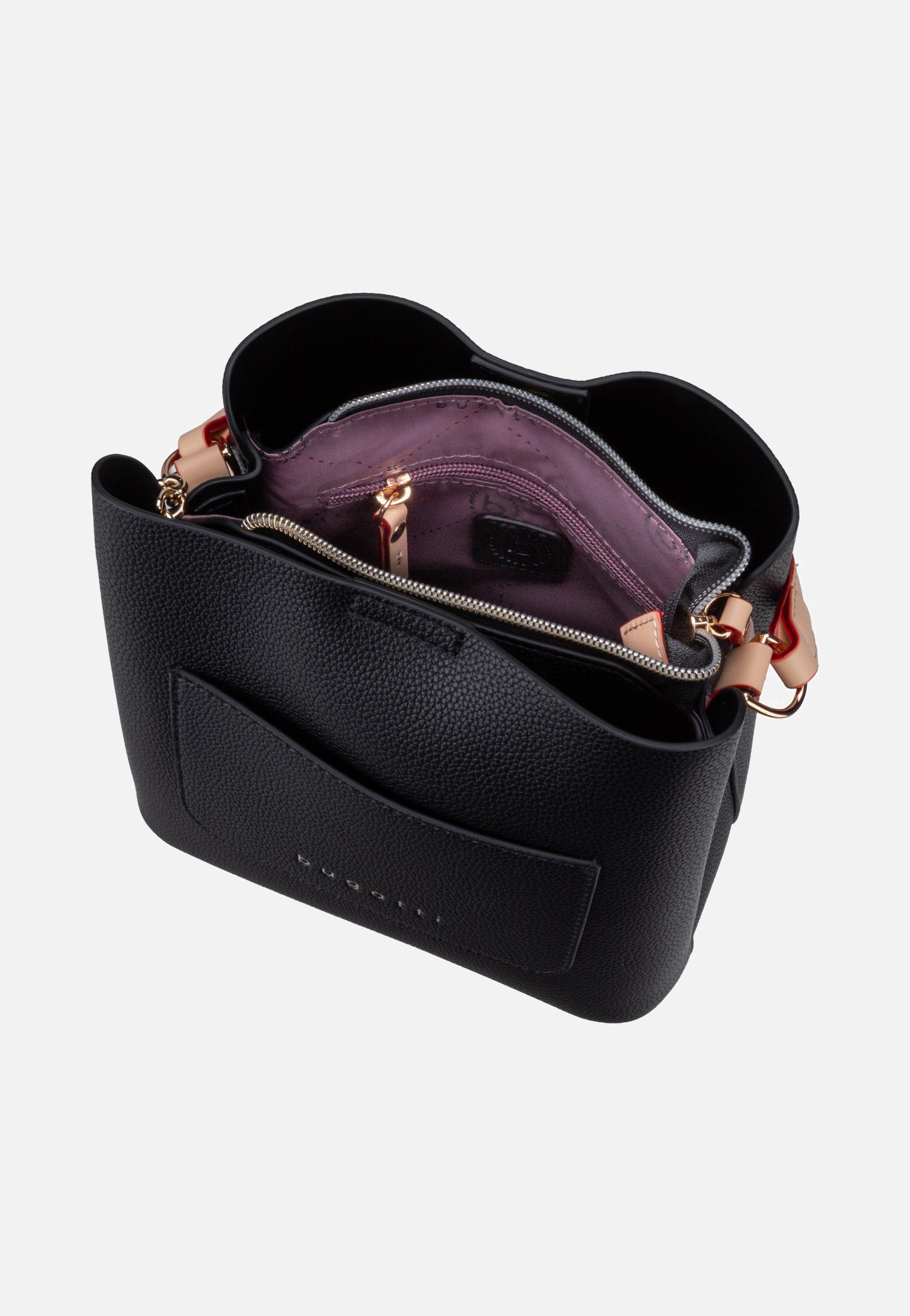 Bugatti Ella Top Handle Bag Black Satchel