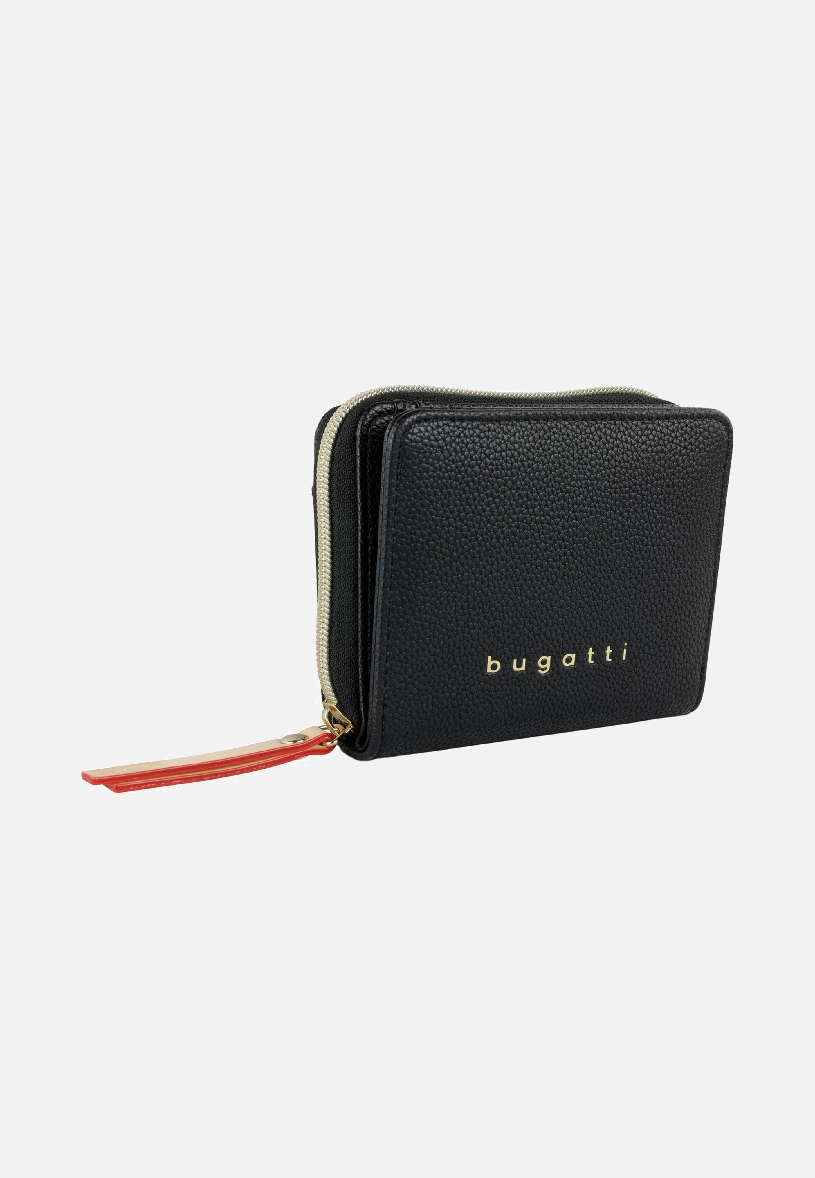 Bugatti Ella Zipped Ladies Purse Black Portemonnaie