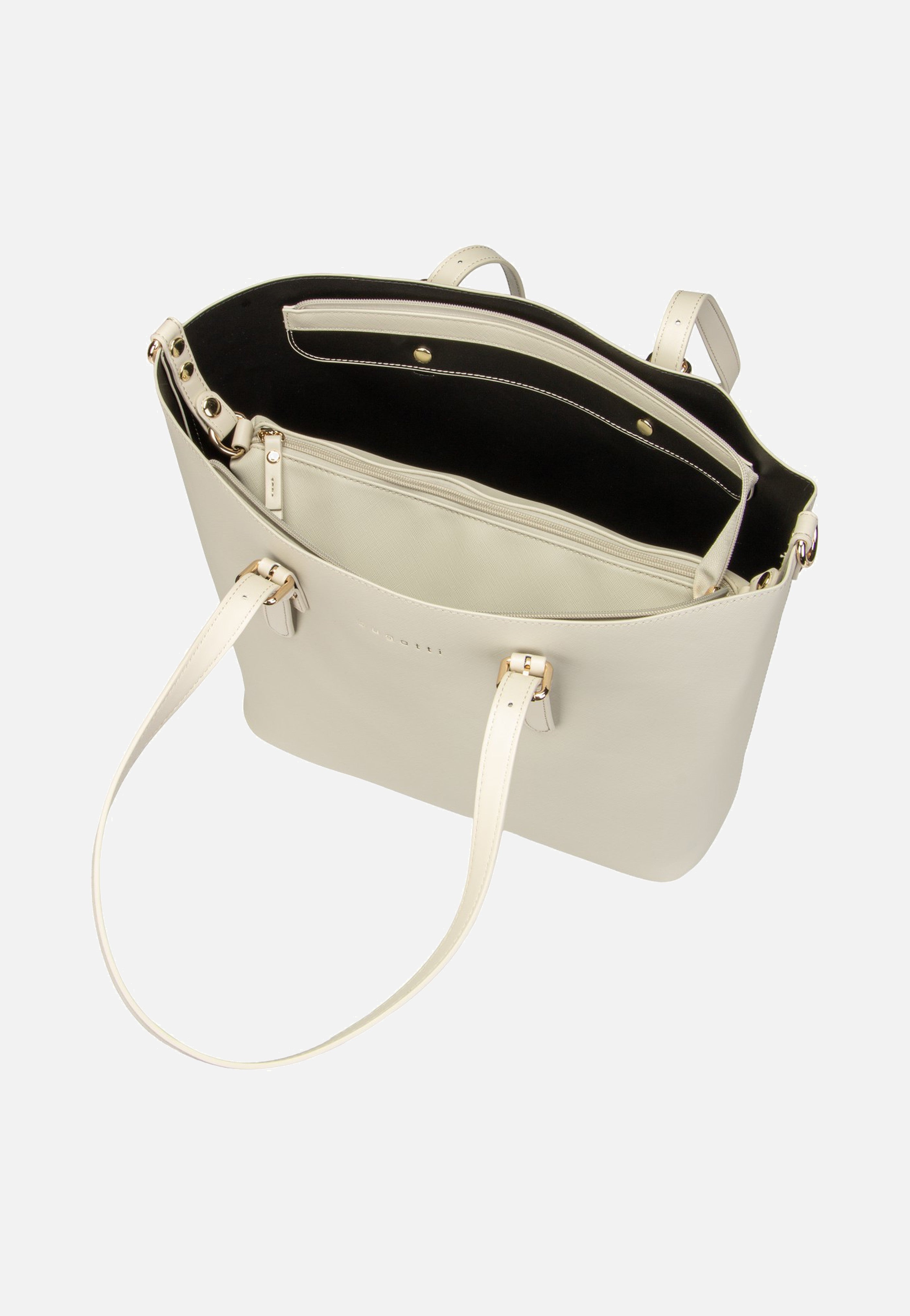 Bugatti Ella Saffiano Shopper L Beige Shopper