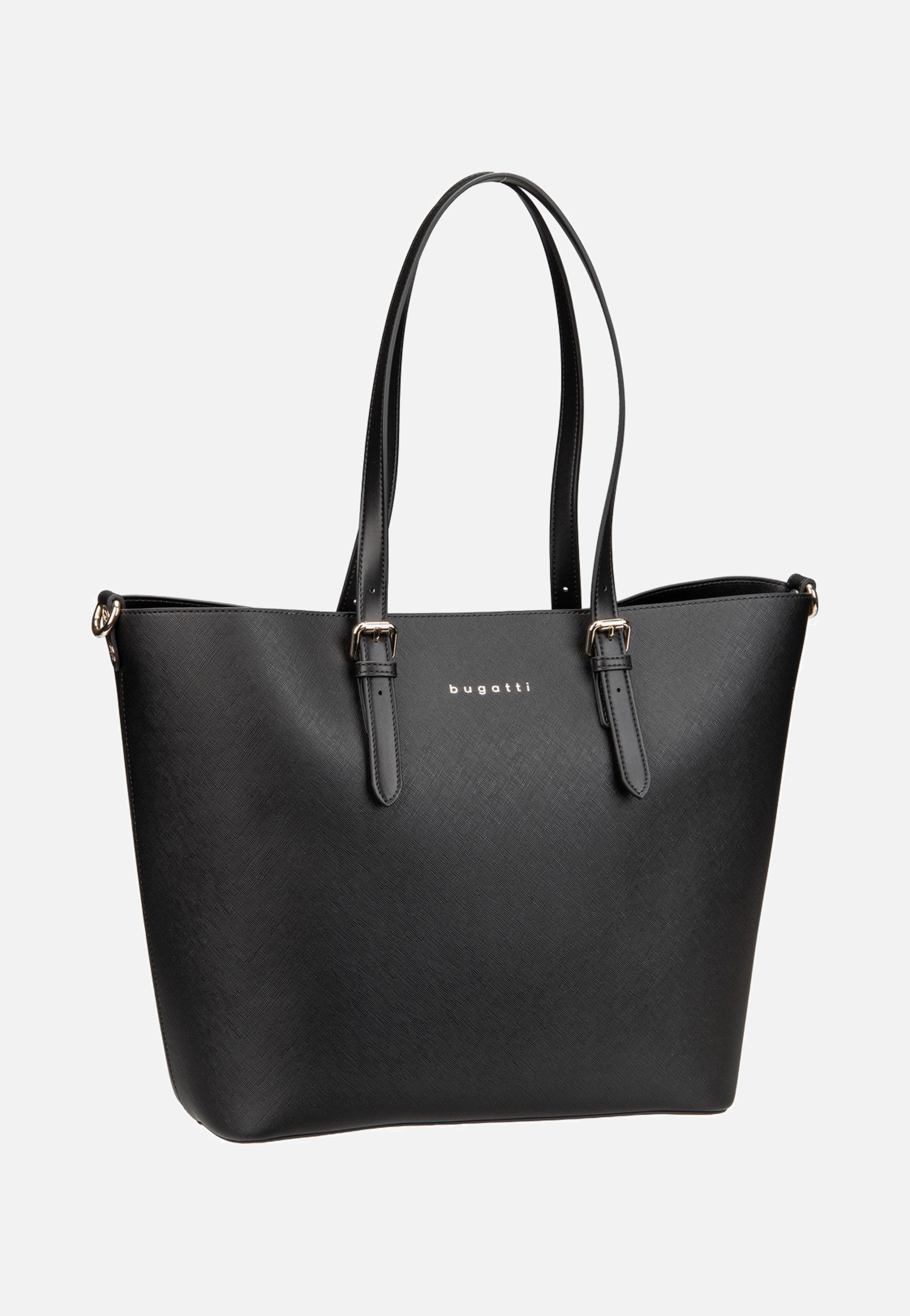 Bugatti - Ella Saffiano Shopper L Black - Shopper | Women-Image