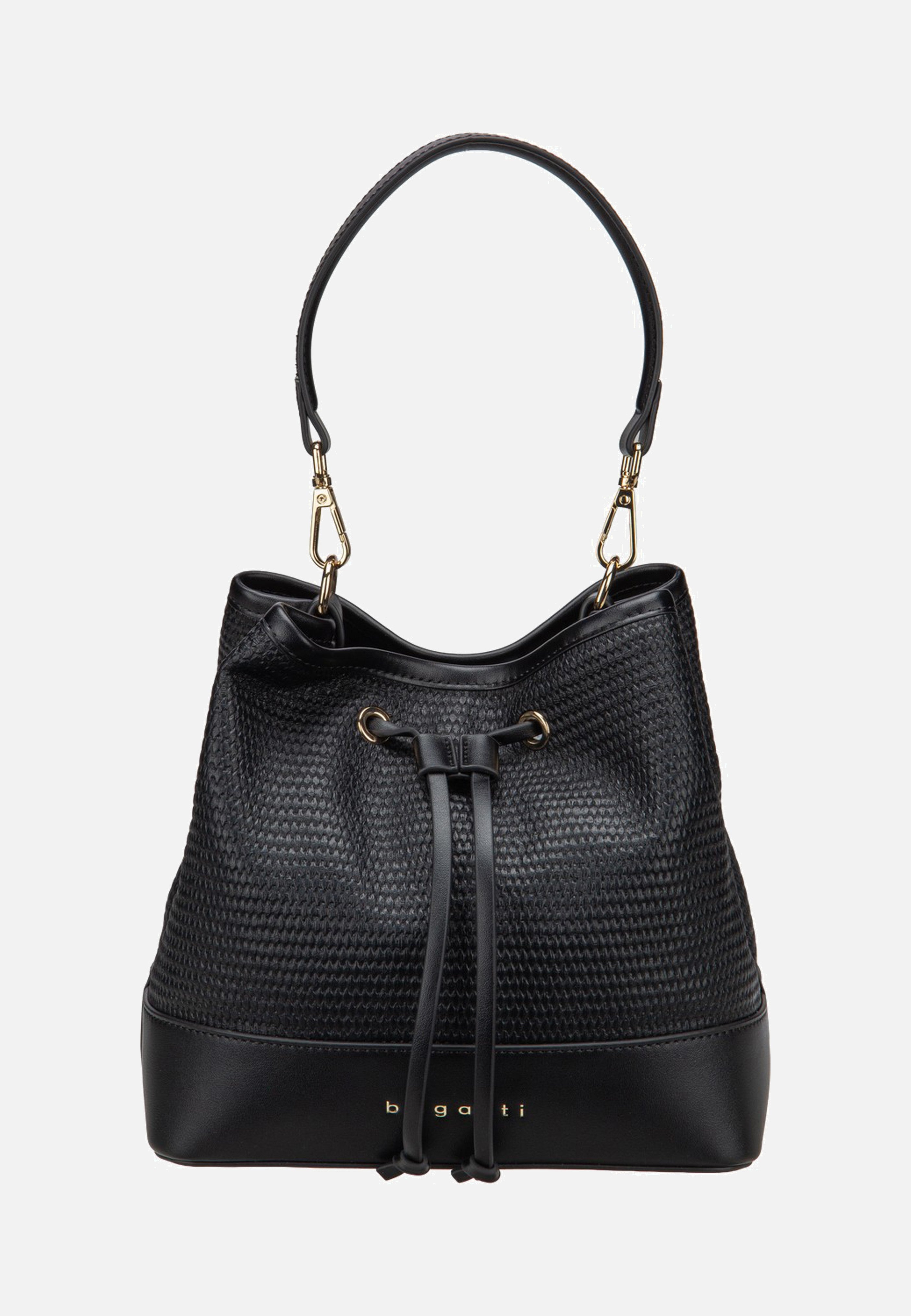 Bugatti Isa Bucket Bag Black Bucket Bag