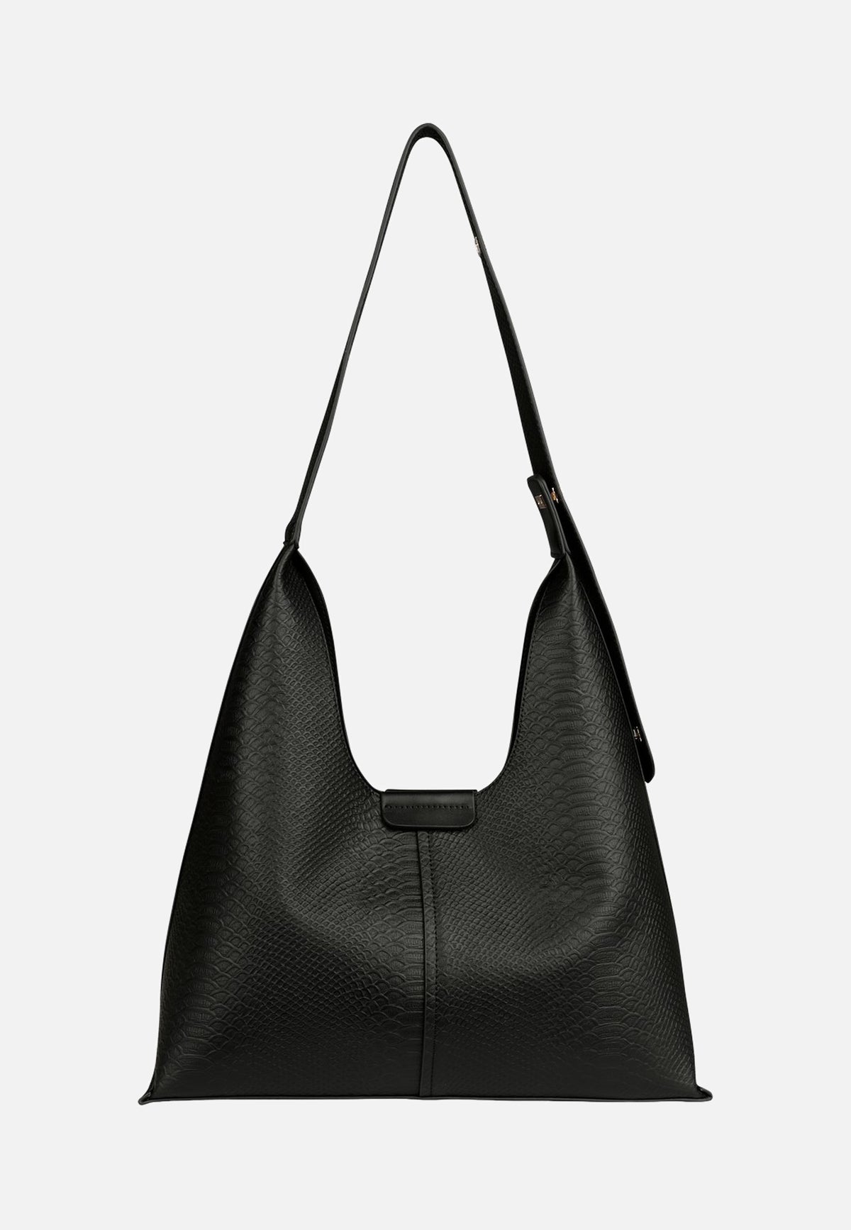 Bugatti Ivy Shopper Black Hobo Bag