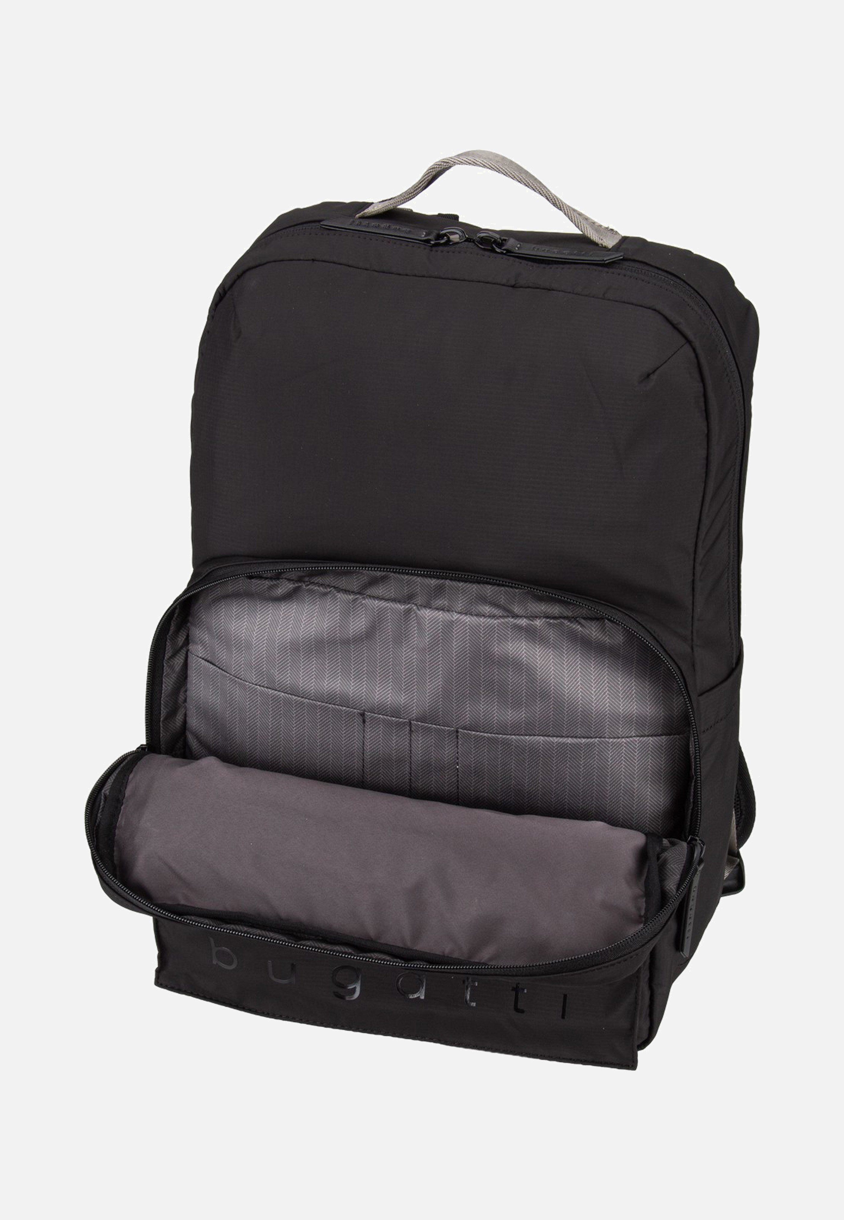 Bugatti Legere Backpack Black Rucksack