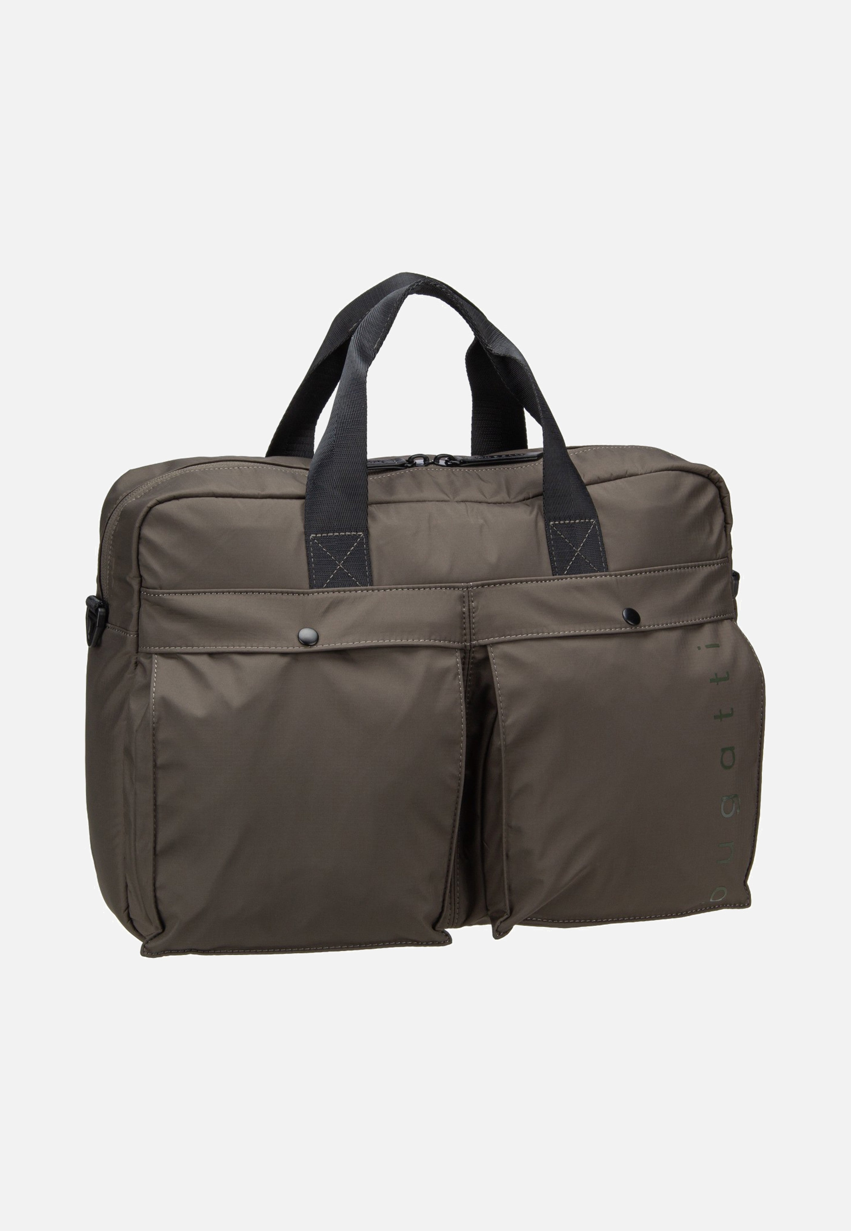 Bugatti Legere Briefcase Olive Aktentasche