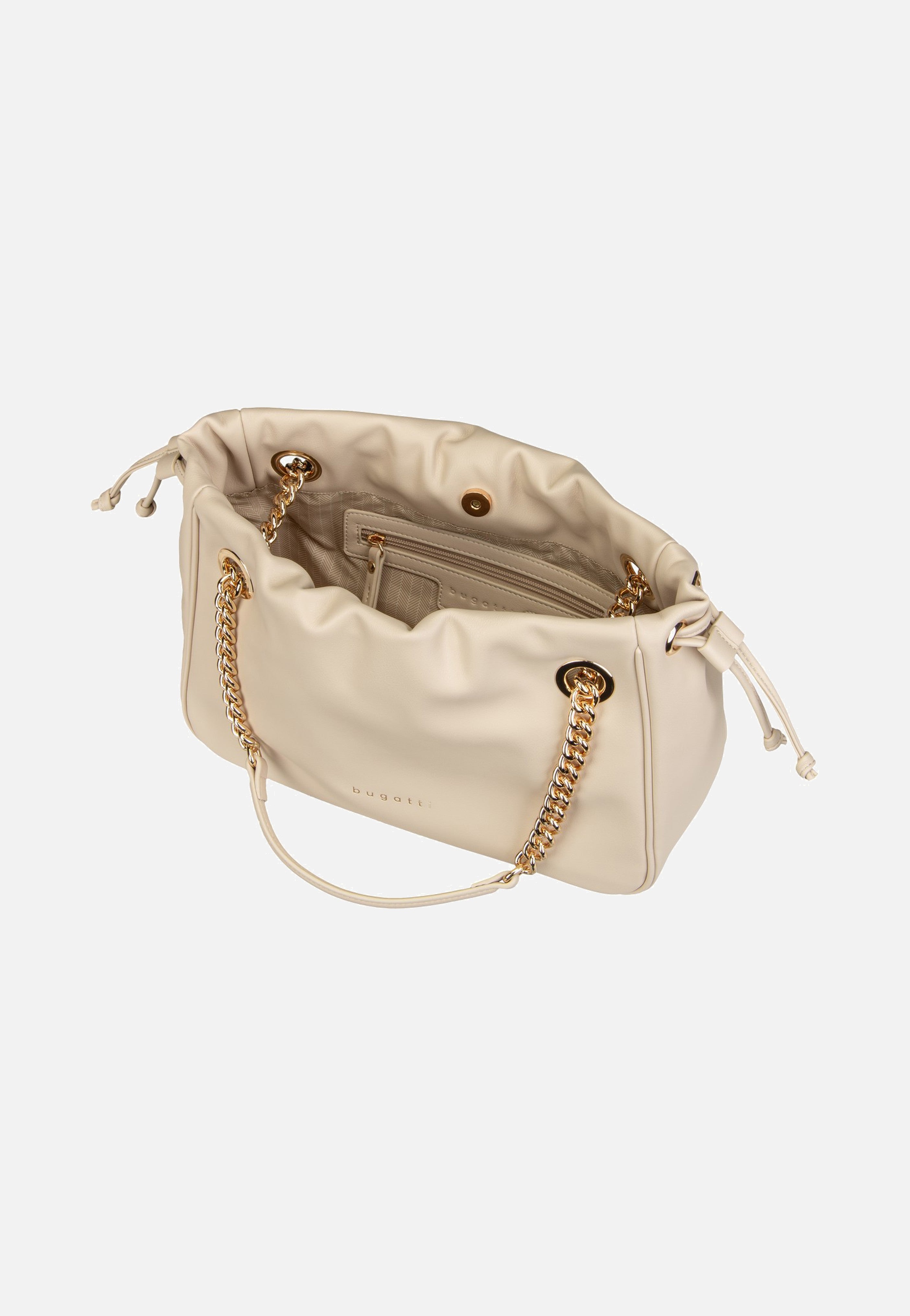 Bugatti - Leni Shoulder Bag M Beige - Shoulder Bag | Women-Image