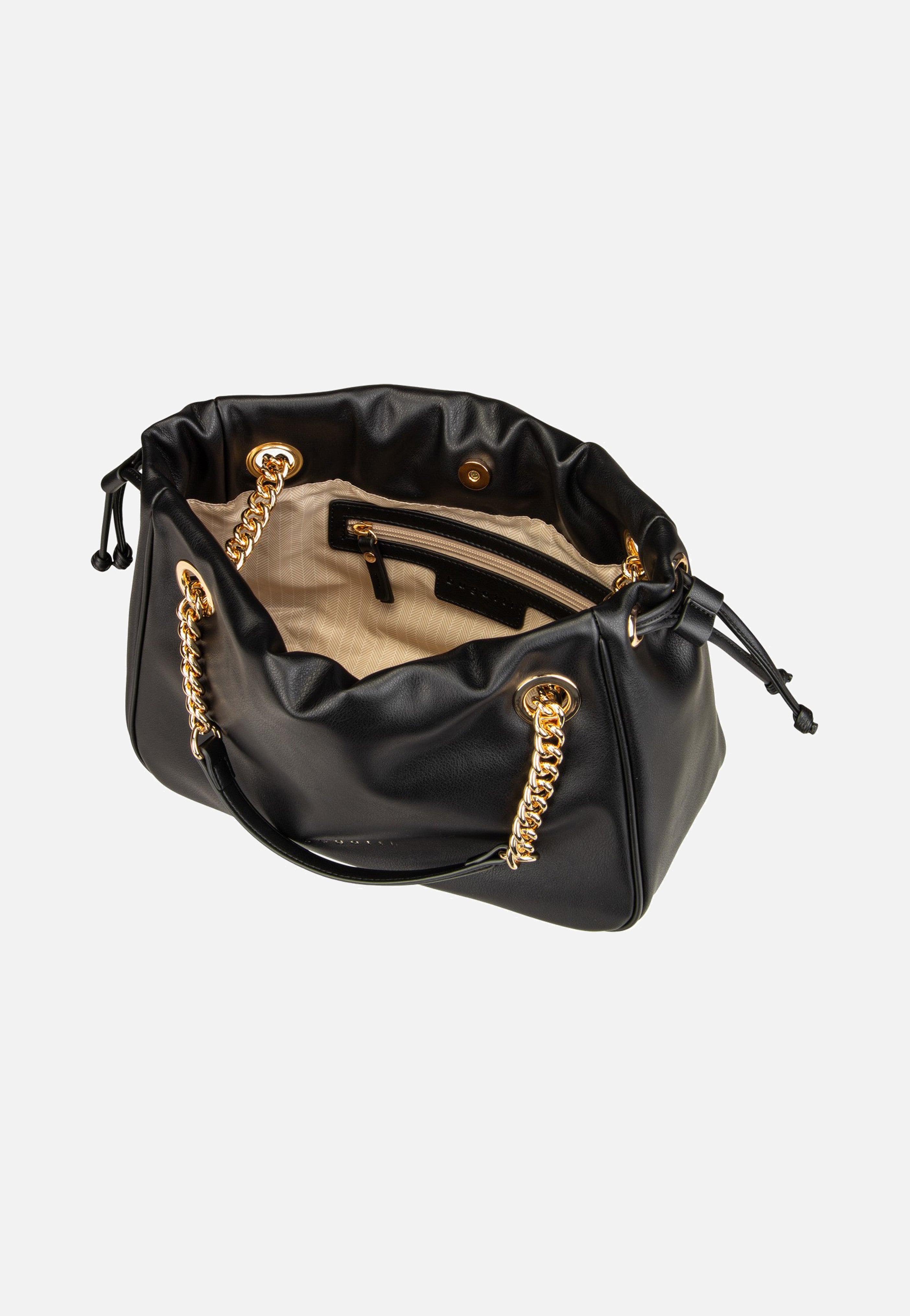 Bugatti Leni Shoulder Bag M Black Schultertasche