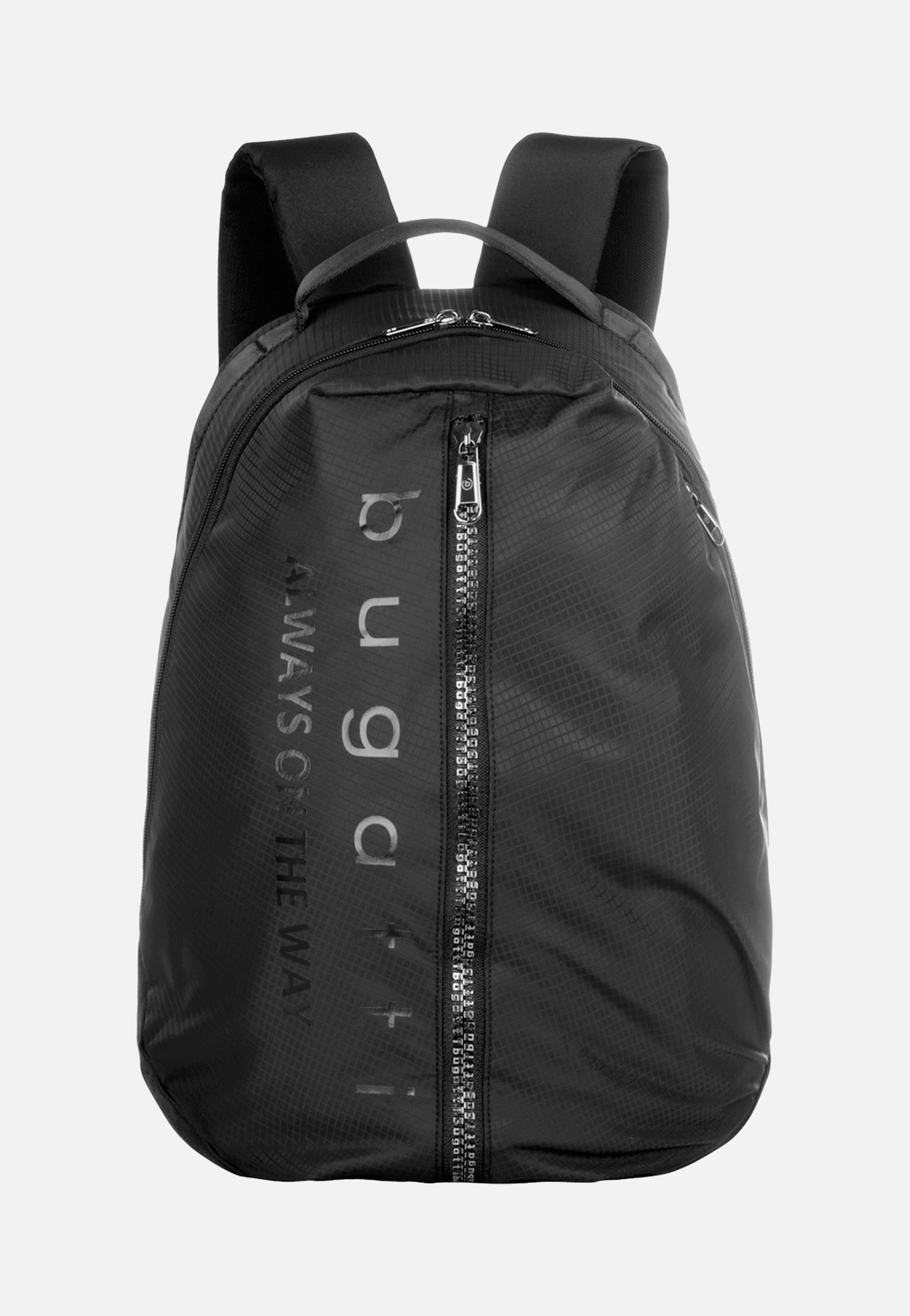 Bugatti Letter's  Backpack Black Rucksack