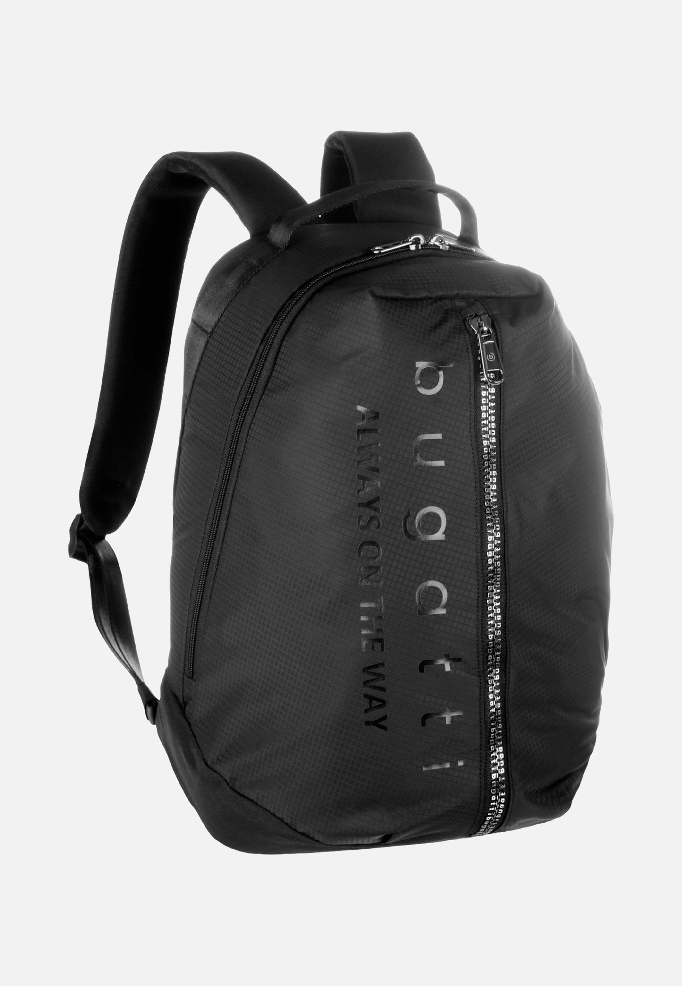 Bugatti Letter's  Backpack Black Rucksack