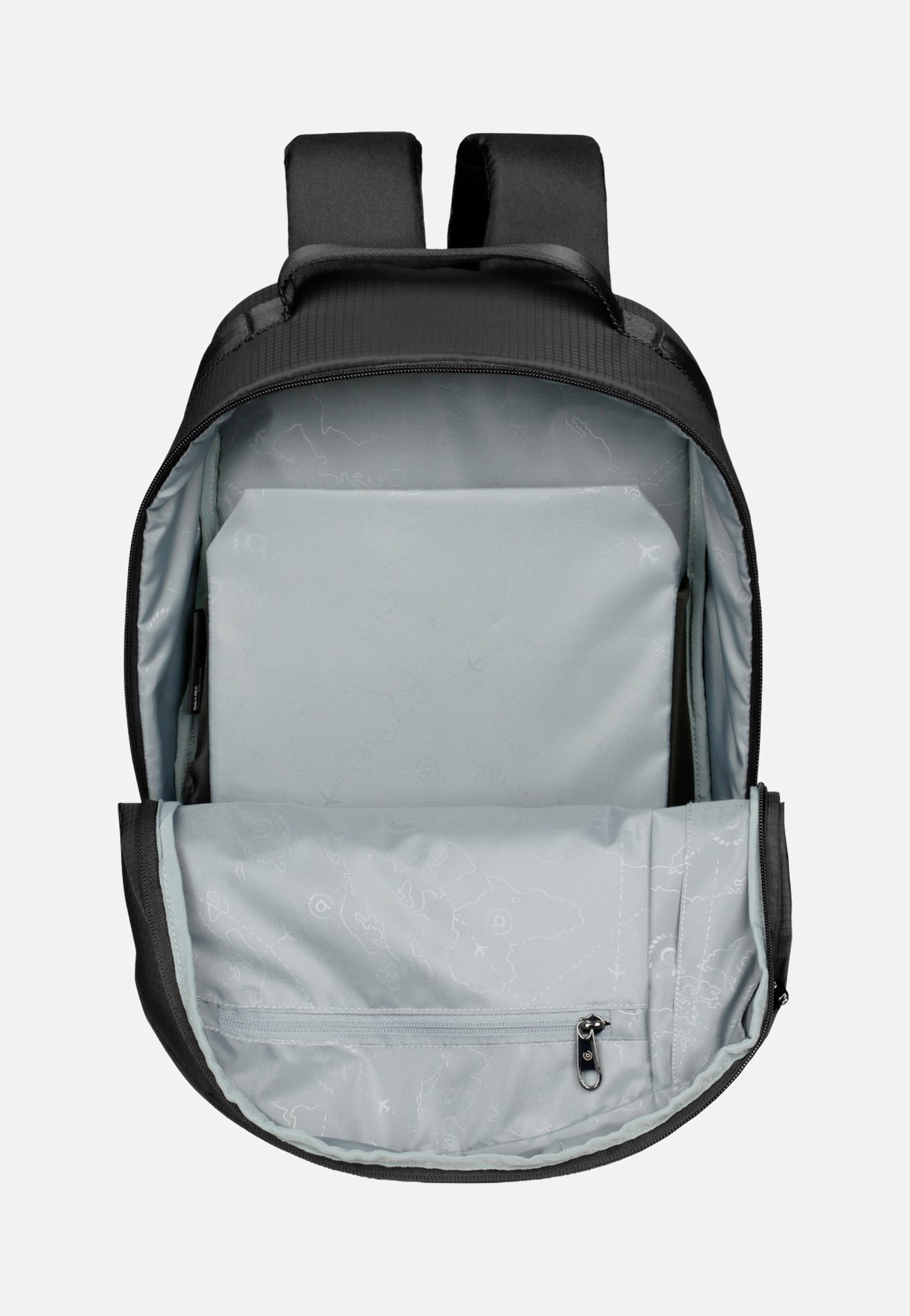 Bugatti Letter's  Backpack Black Rucksack